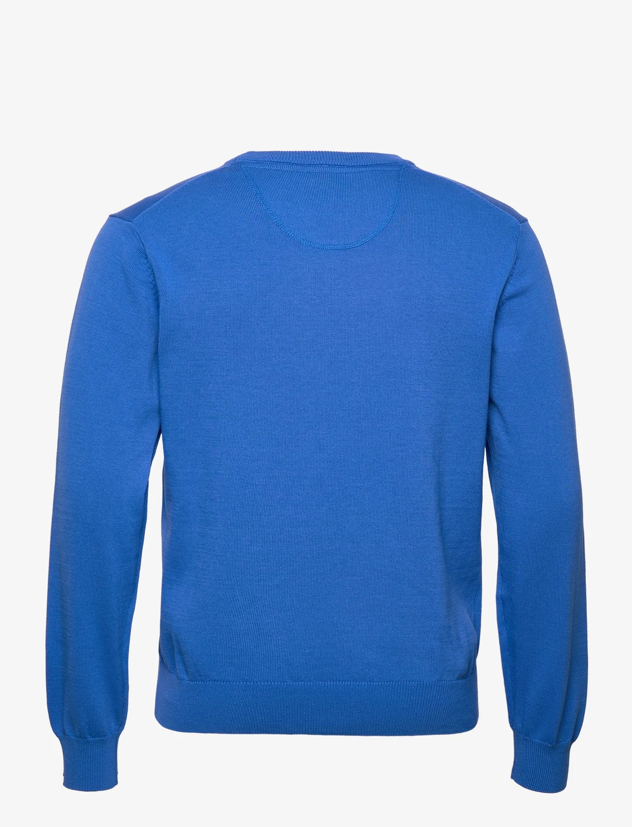 Lexton Links - Creston Pullover - basic knitwear - blue pacific - 1