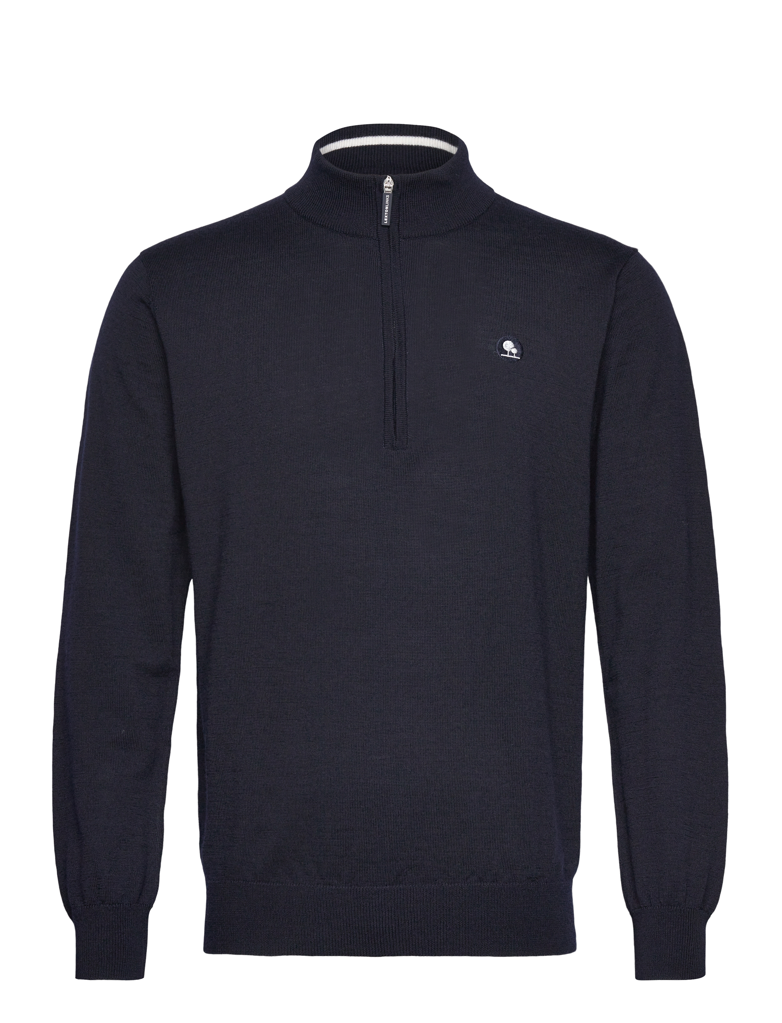 Lexton Links Harris 1/2-Zip Merino Sweater, M, Sport Sweatshirts & Hoodies, Marineblau - Knitwear, Männerswear