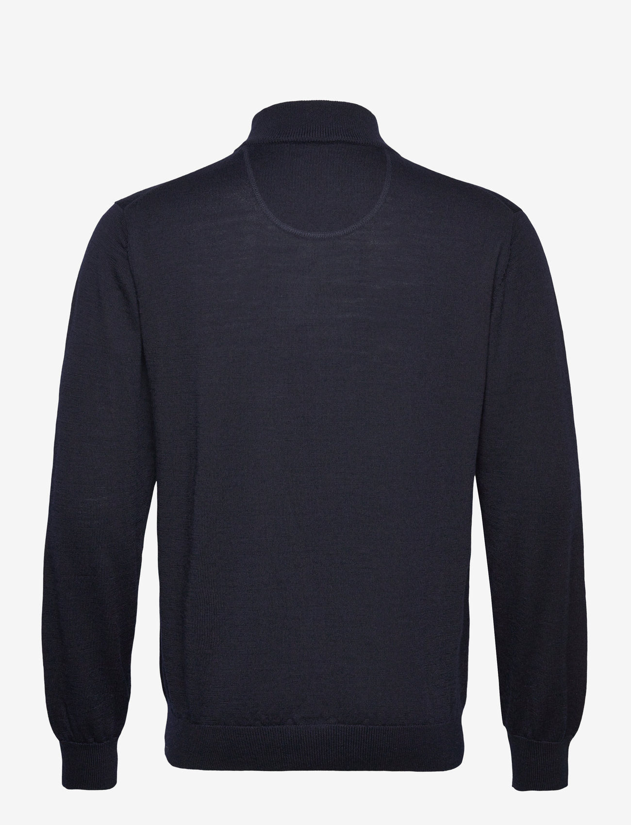 Lexton Links - Harris 1/2-Zip Merino Sweater - sweatshirts - navy - 1