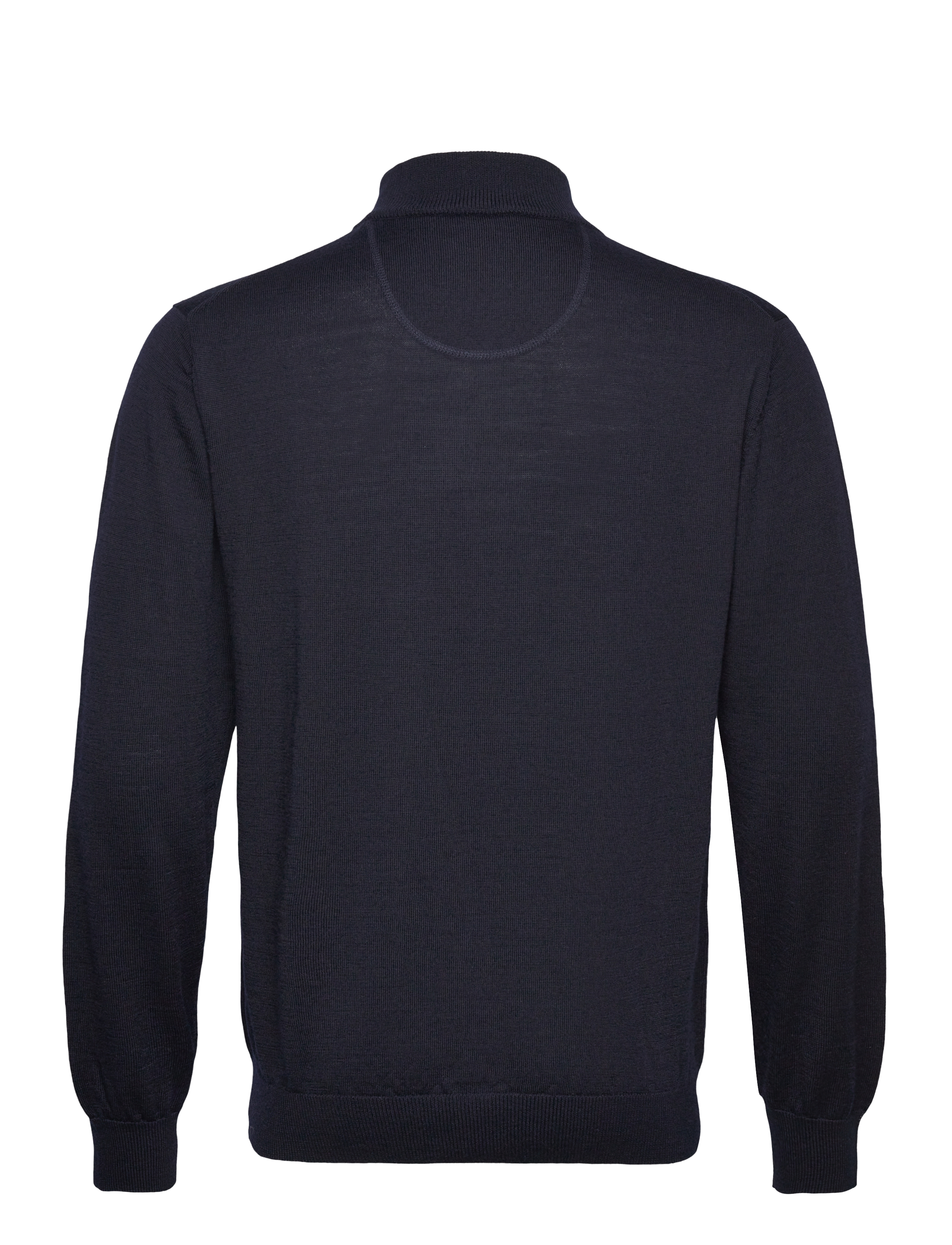 Lexton Links - Harris 1/2-Zip Merino Sweater - sweatshirts - navy - 1