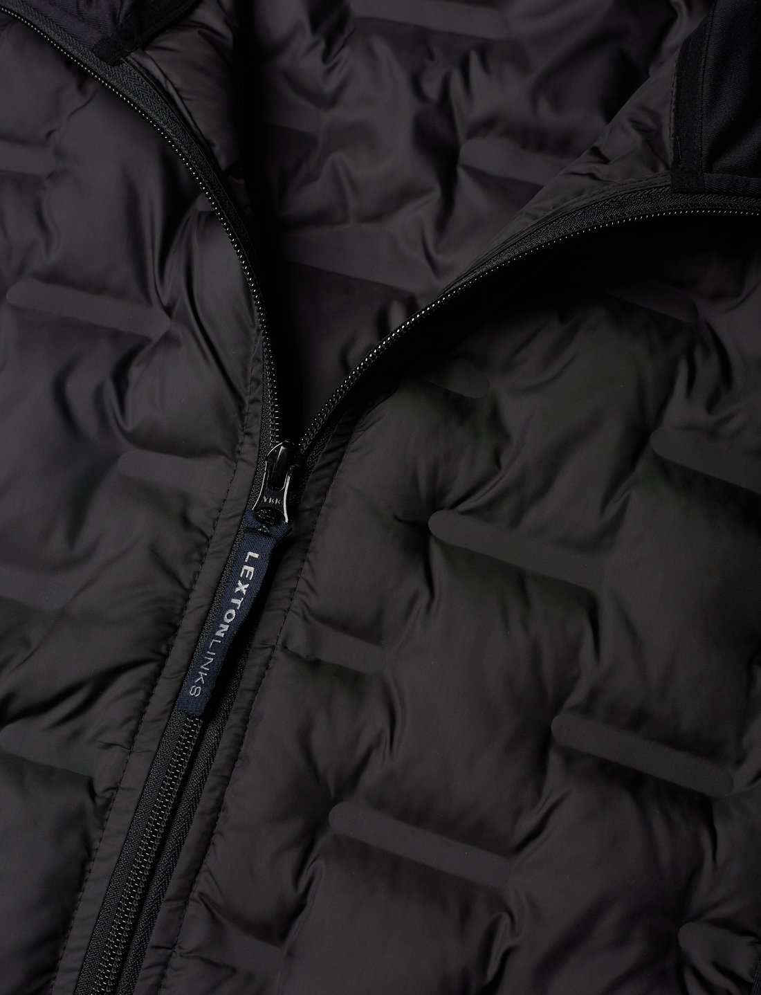 Hex mix top down jacket