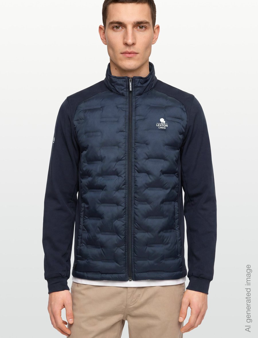 Lexton Links - Barclay Hybrid Jacket - golfijakid - sea navy - 3
