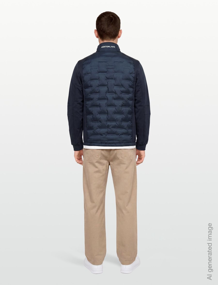 Lexton Links - Barclay Hybrid Jacket - golfijakid - sea navy - 4