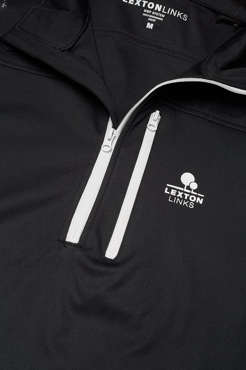 Lexton Links - Ascot Windbreaker - golfjakker - black - 3