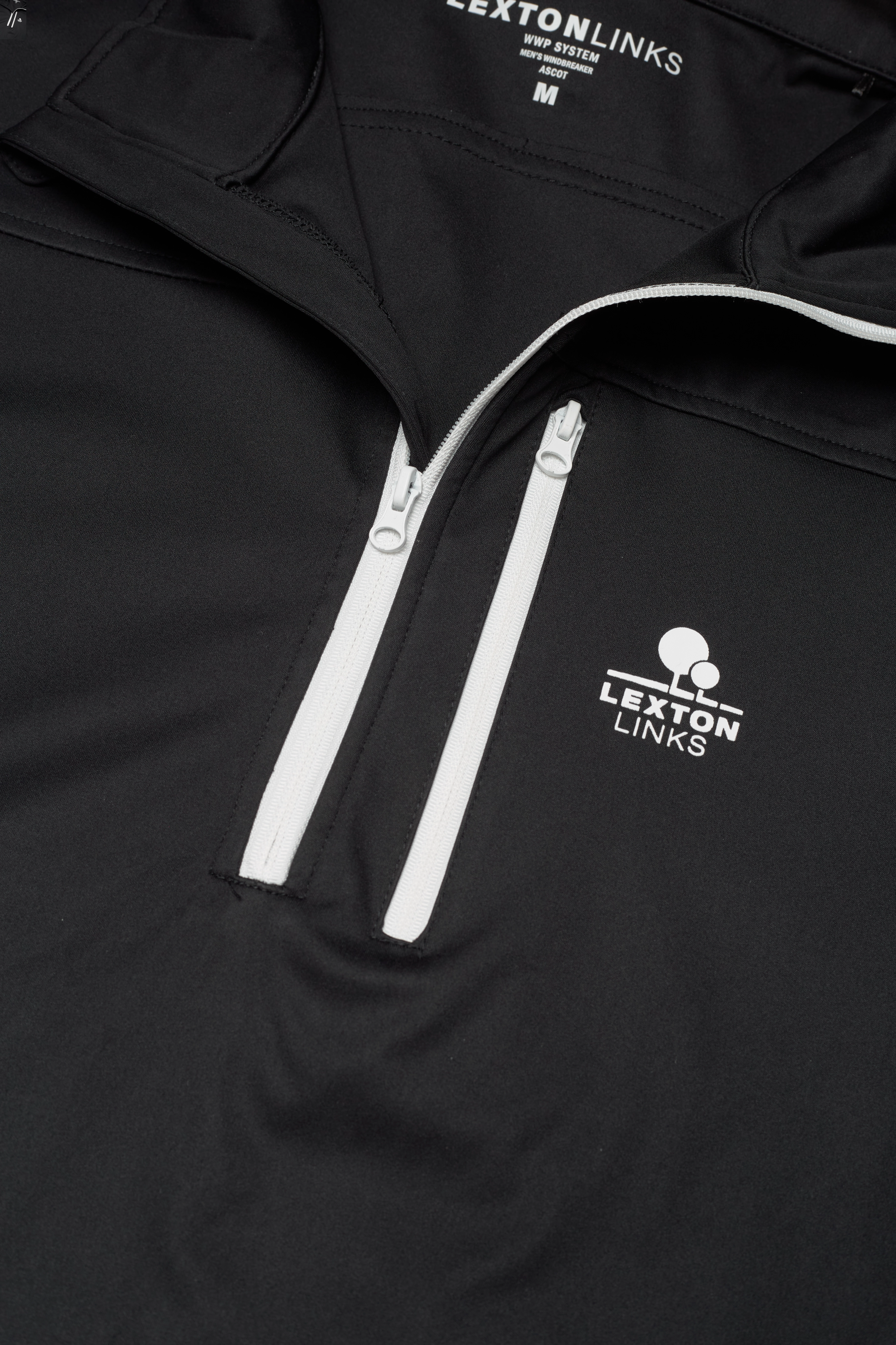 Lexton Links - Ascot Windbreaker - golftakit - black - 3