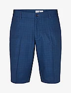 Pancras Golf Shorts - NAVY PLAID