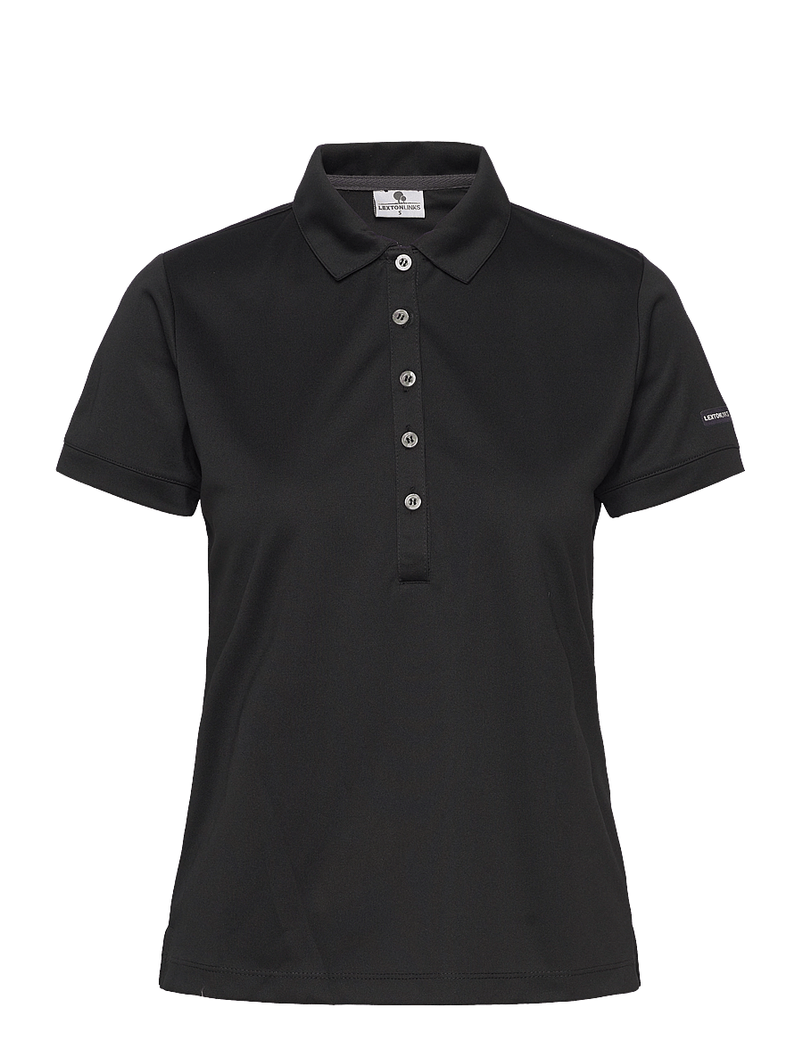 Lexton Links - Roseberry Polo - oberteile & t-shirts - black - 0