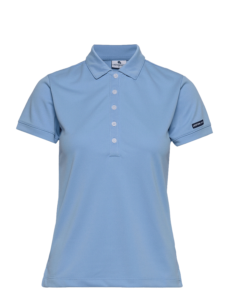 Lexton Links - Evelyn Polo - toppar & t-shirts - lightblue - 0