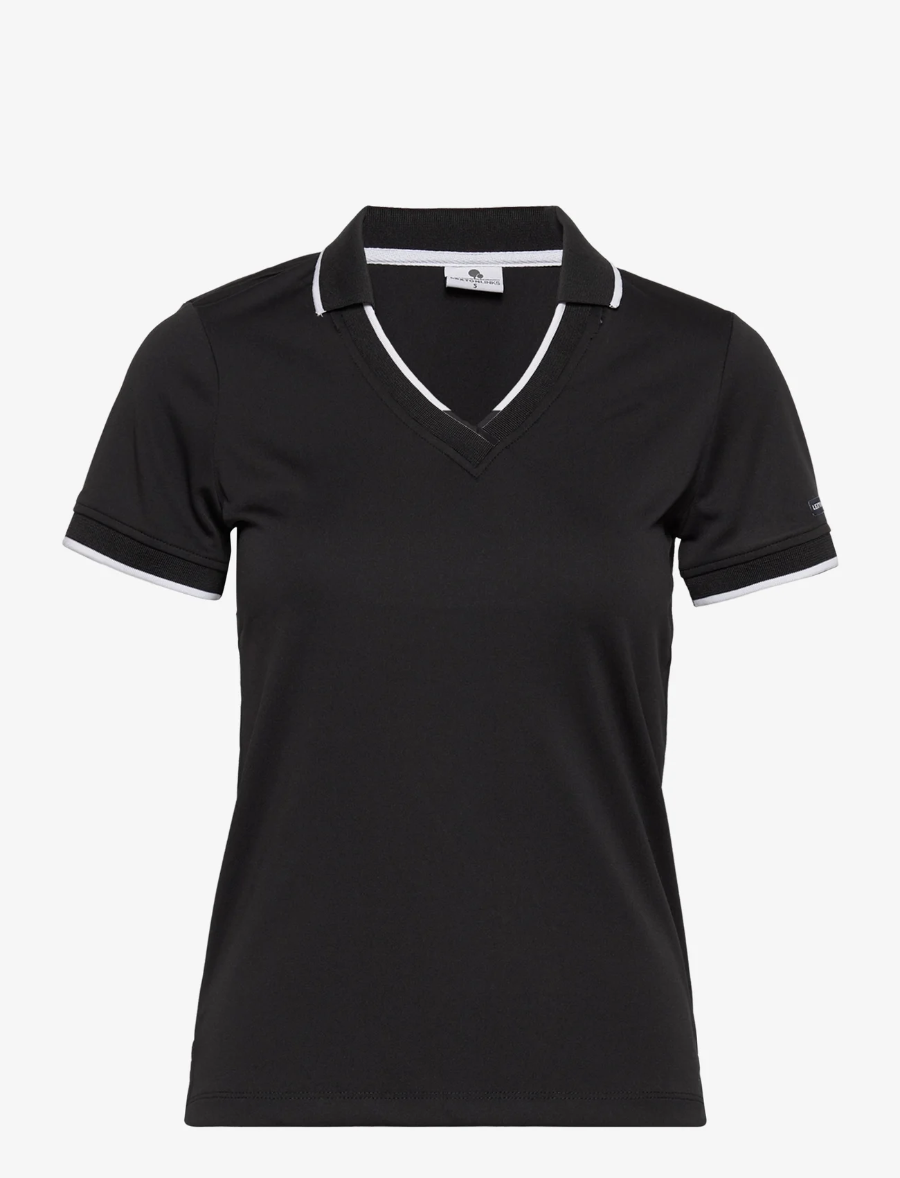 Lexton Links - Caroline Poloshirt - poloshirts - black - 0