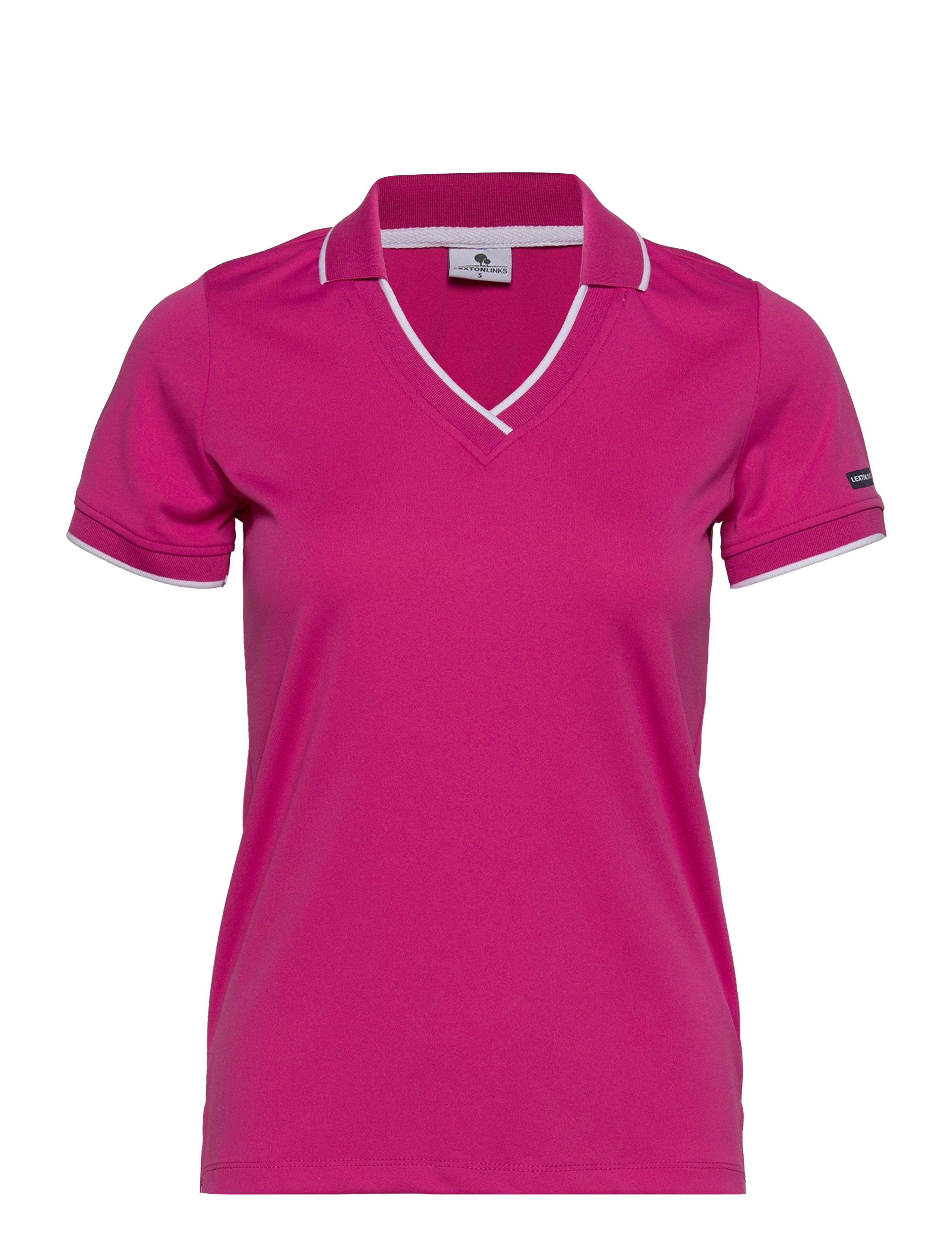 LEXTON LINKS Caroline Poloshirt Lila - M - Damen