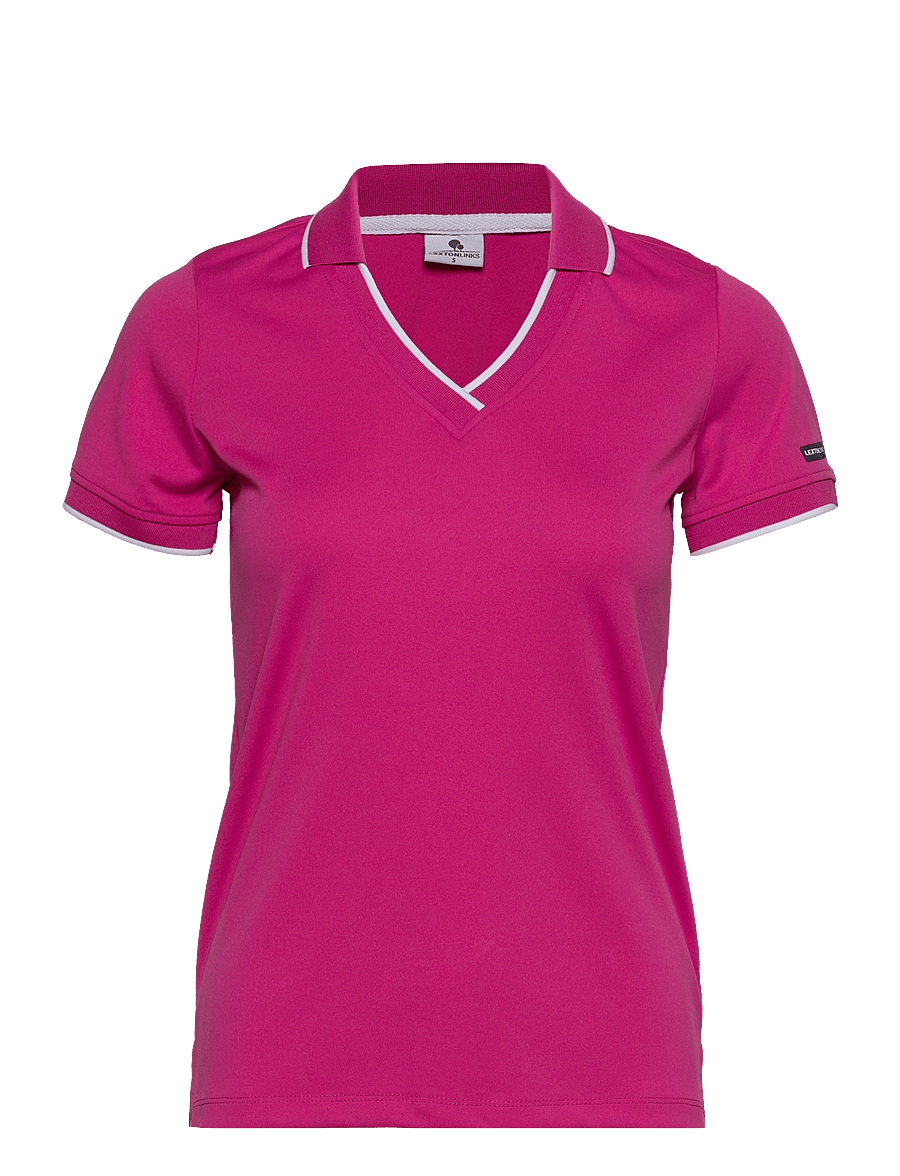 Lexton Links - Caroline Poloshirt - toppar & t-shirts - violet - 0
