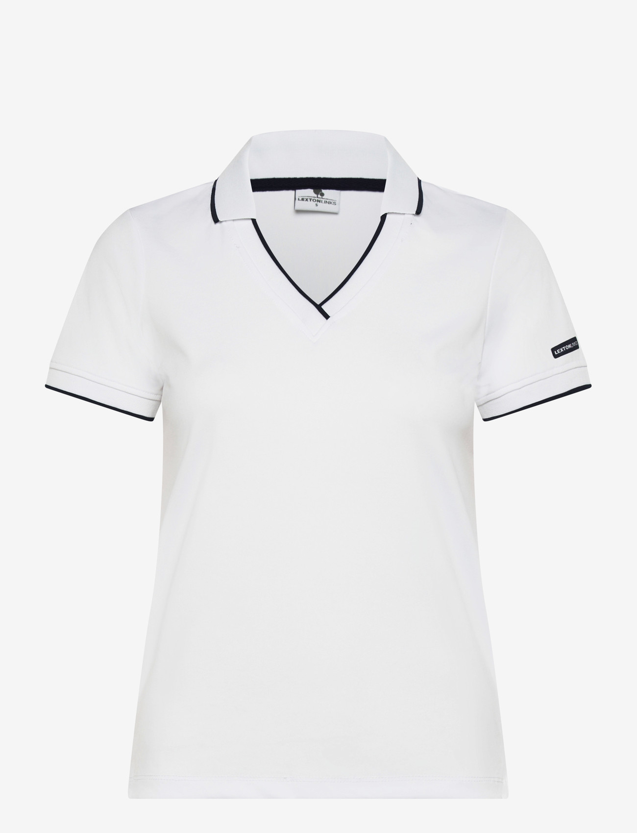 Lexton Links - Caroline Polo - toppar & t-shirts - white - 0