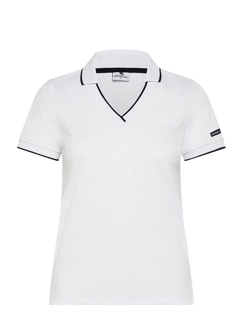 Lexton Links - Caroline Polo - toppar & t-shirts - white - 0