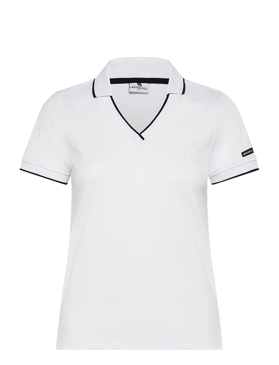 Lexton Links - Caroline Poloshirt - oberteile & t-shirts - white - 0