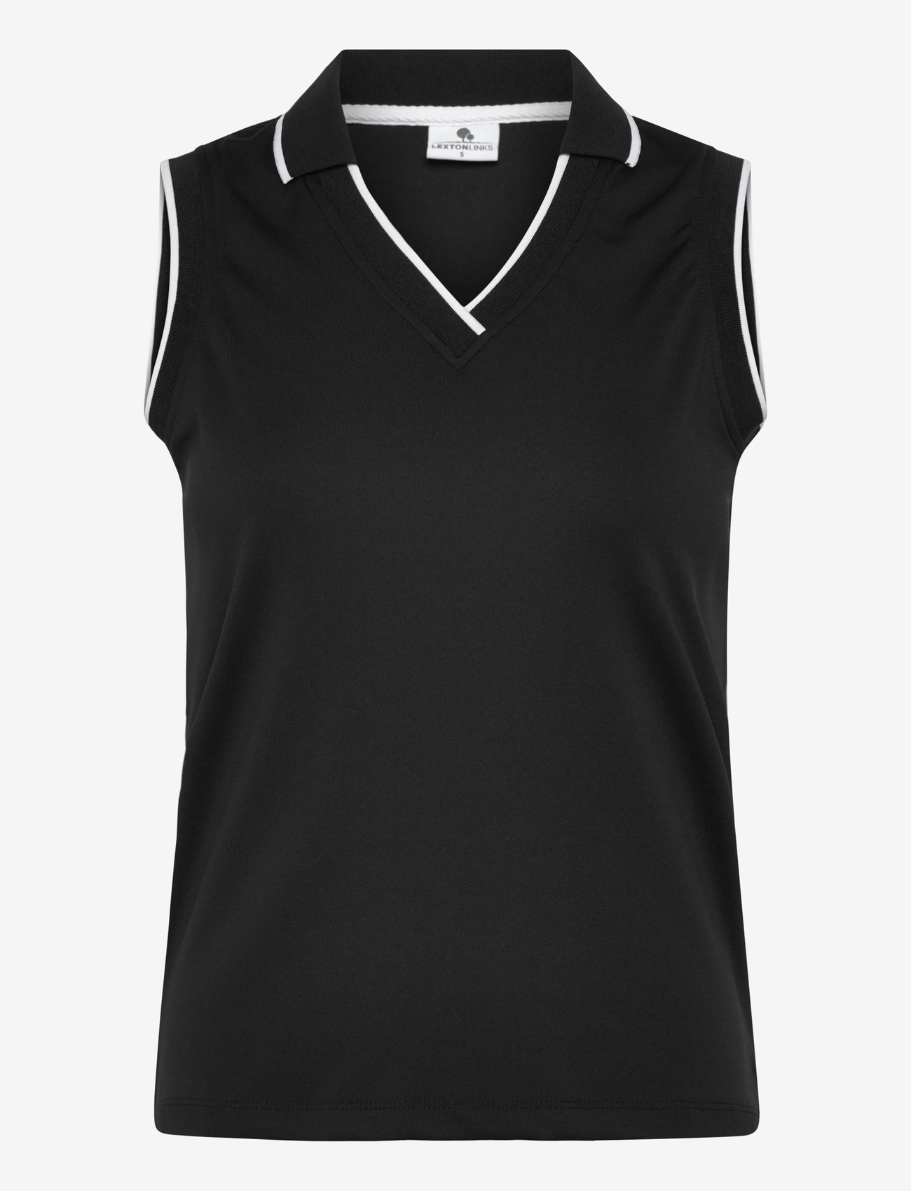 Lexton Links - Chrystal Polo - alussärgid ja t-särgid - black - 0