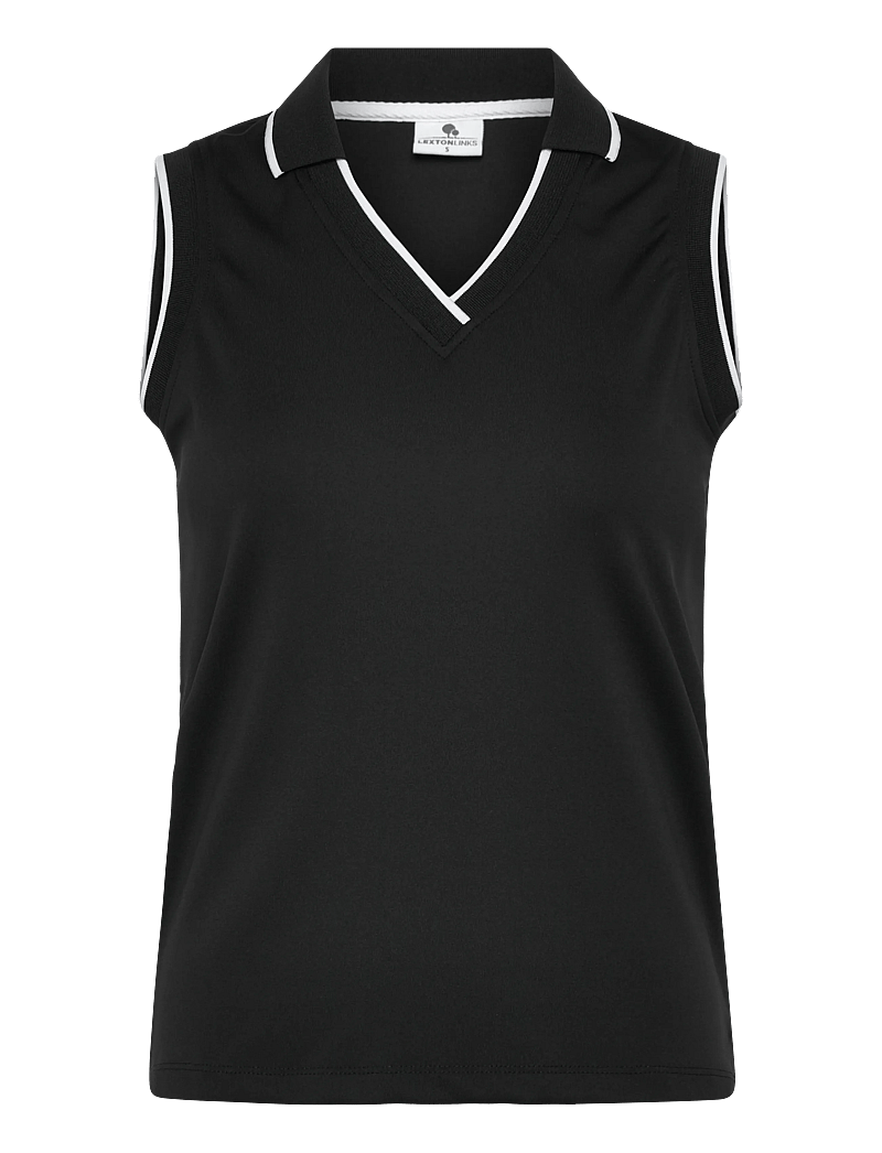 Lexton Links - Chrystal Polo - alussärgid ja t-särgid - black - 0