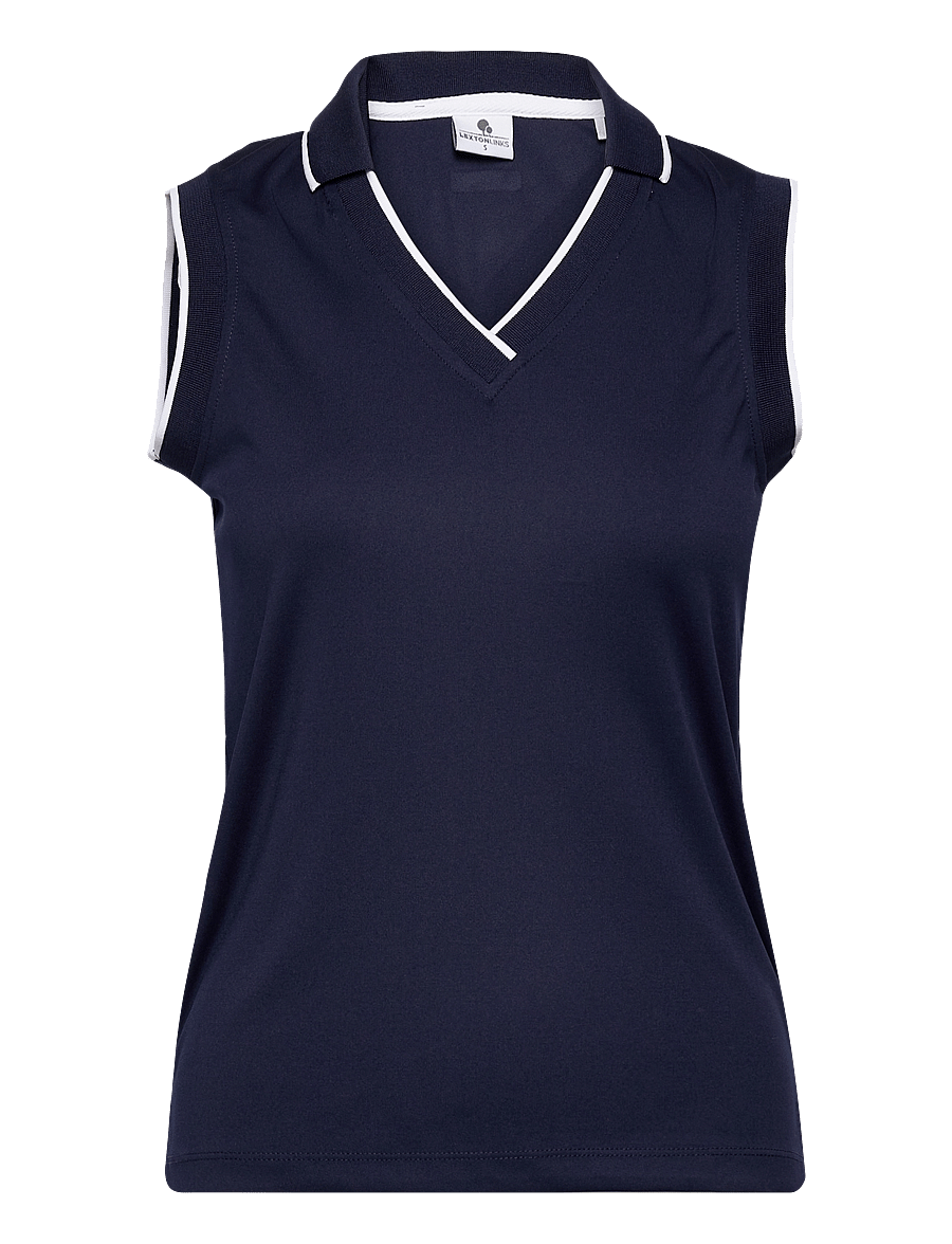Lexton Links - Chrystal Poloshirt - oberteile & t-shirts - navy - 0