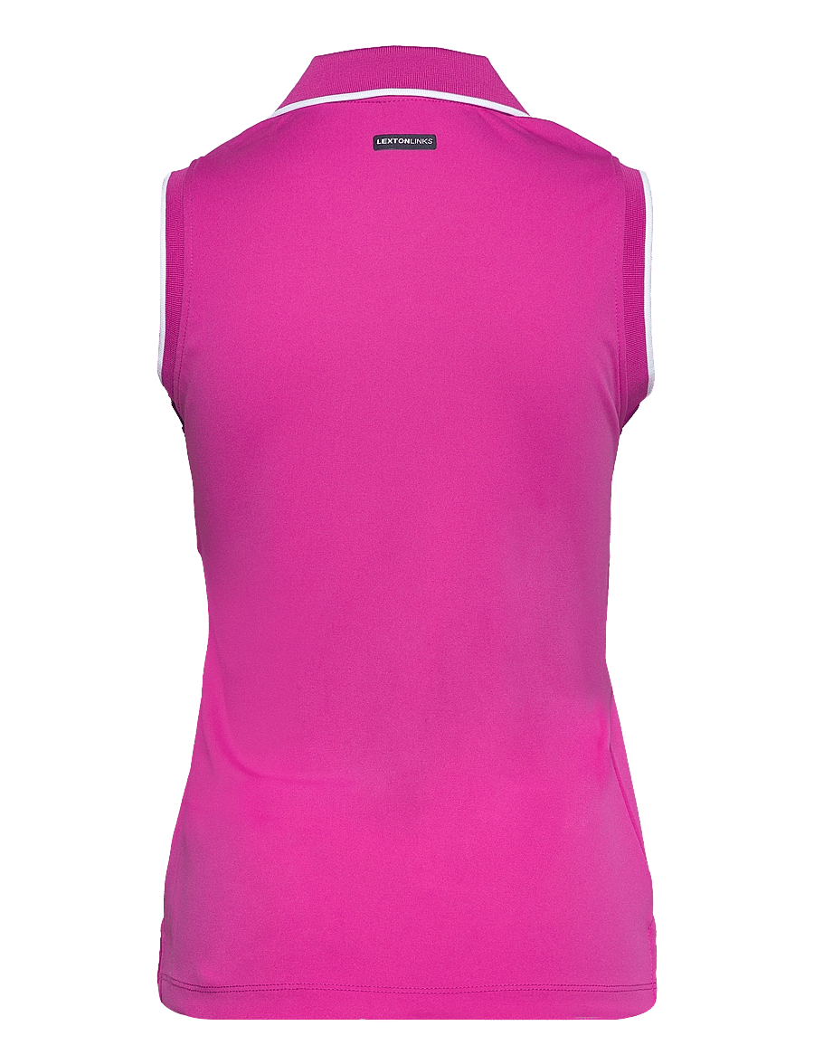 Lexton Links - Chrystal Poloshirt - toppar & t-shirts - violet - 1