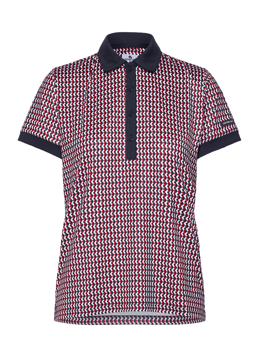 Lexton Links - Midale Polo - alussärgid ja t-särgid - red/navy/white - 0