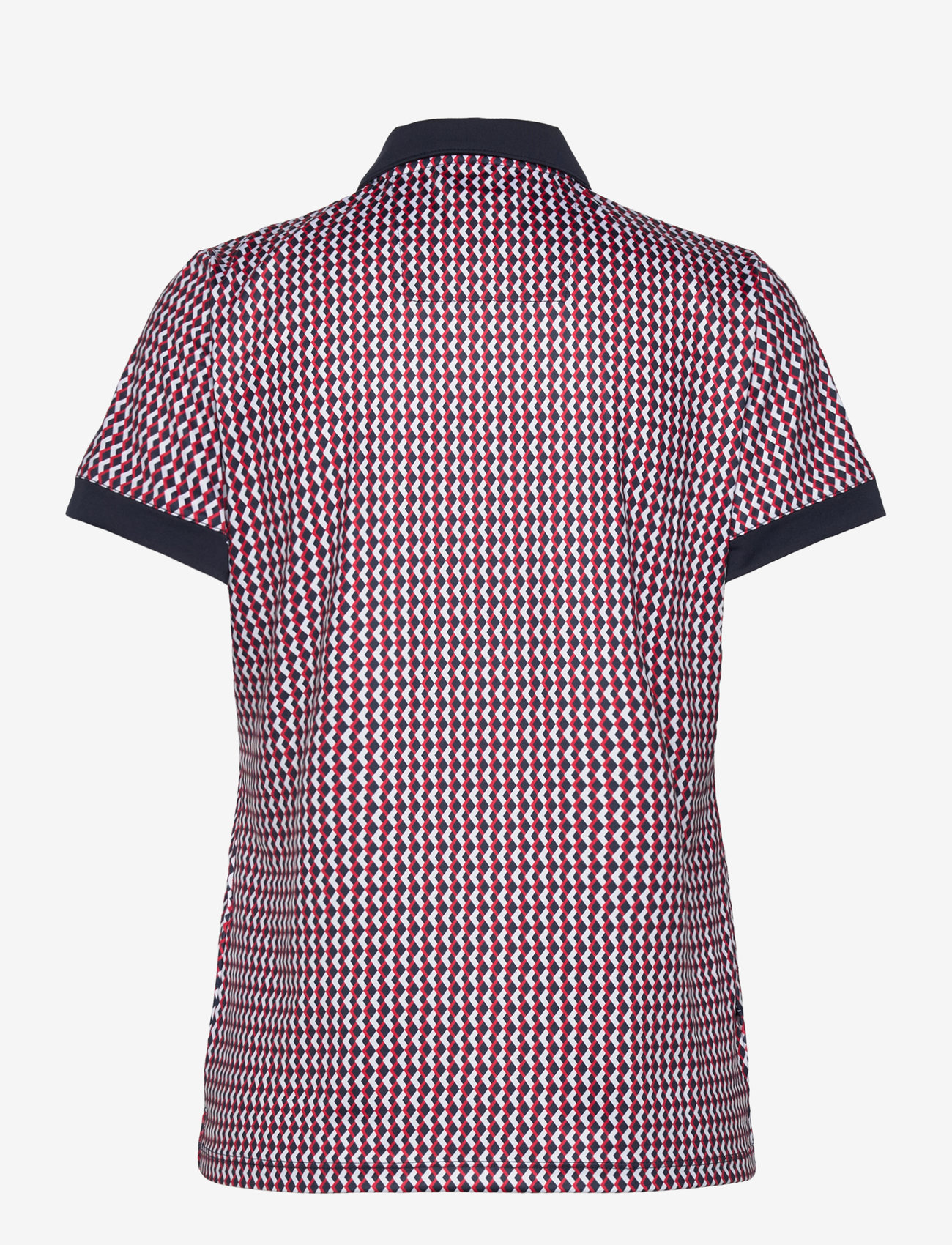 Lexton Links - Midale Golf Polo - tops & t-shirts - red/navy/white - 1