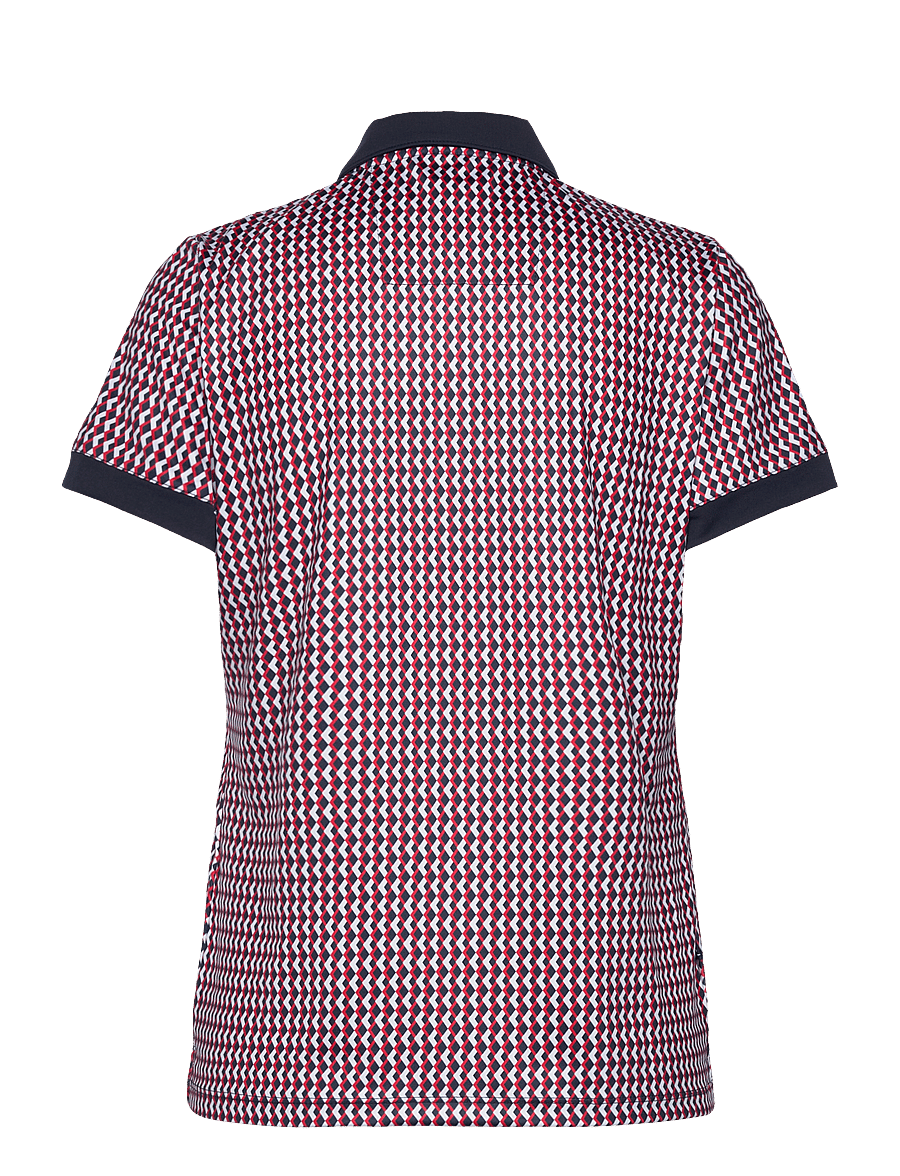 Lexton Links - Midale Polo - alussärgid ja t-särgid - red/navy/white - 1