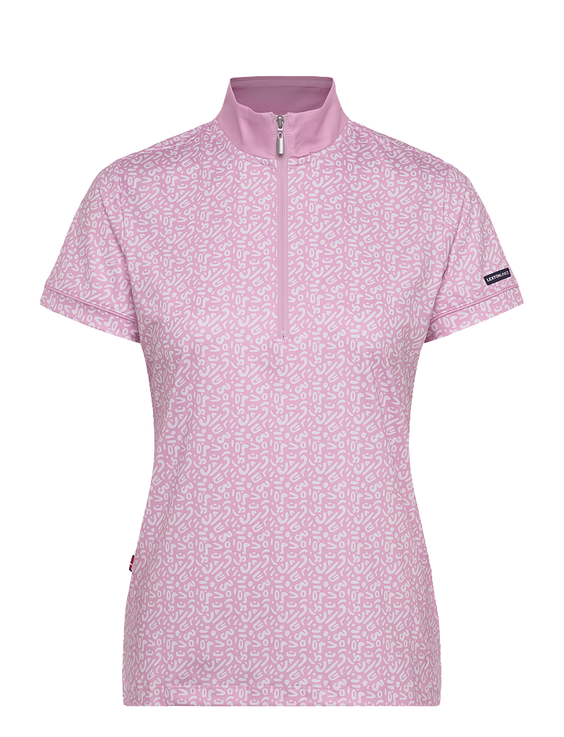 Lexton Links - Rosalin Polo - toppar & t-shirts - lightpink - 0