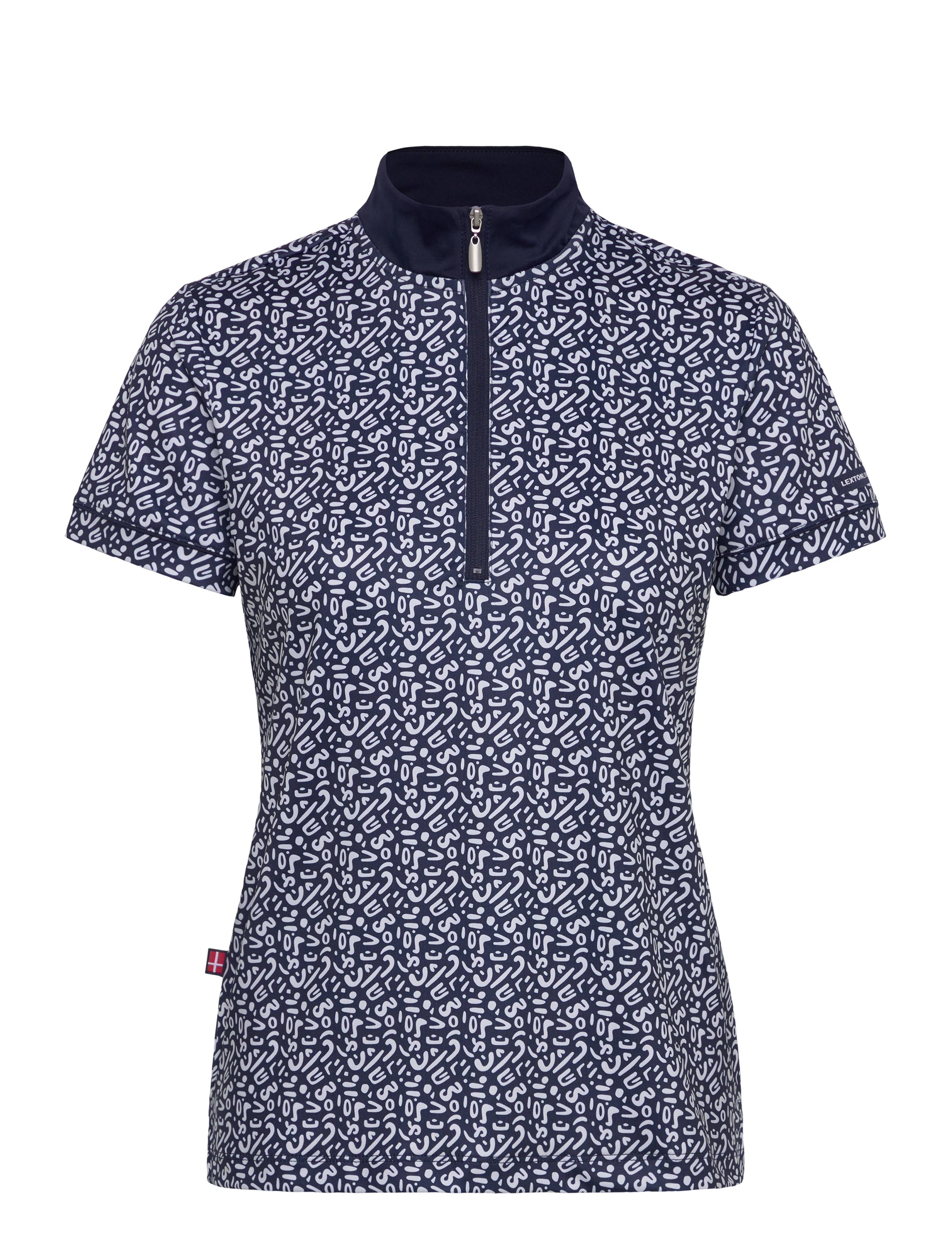 LEXTON LINKS Rosalin Polo Patterned - S - Damen