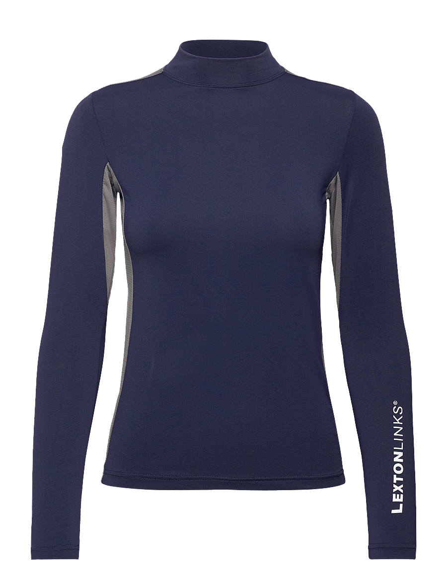 Lexton Links - Lorraine Baselayer - funktionsunterwäsche - oberteile - navy/grey - 0