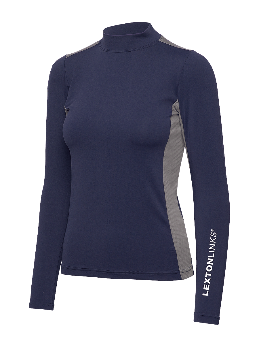 Lexton Links - Lorraine Baselayer - funktionsunterwäsche - oberteile - navy/grey - 2