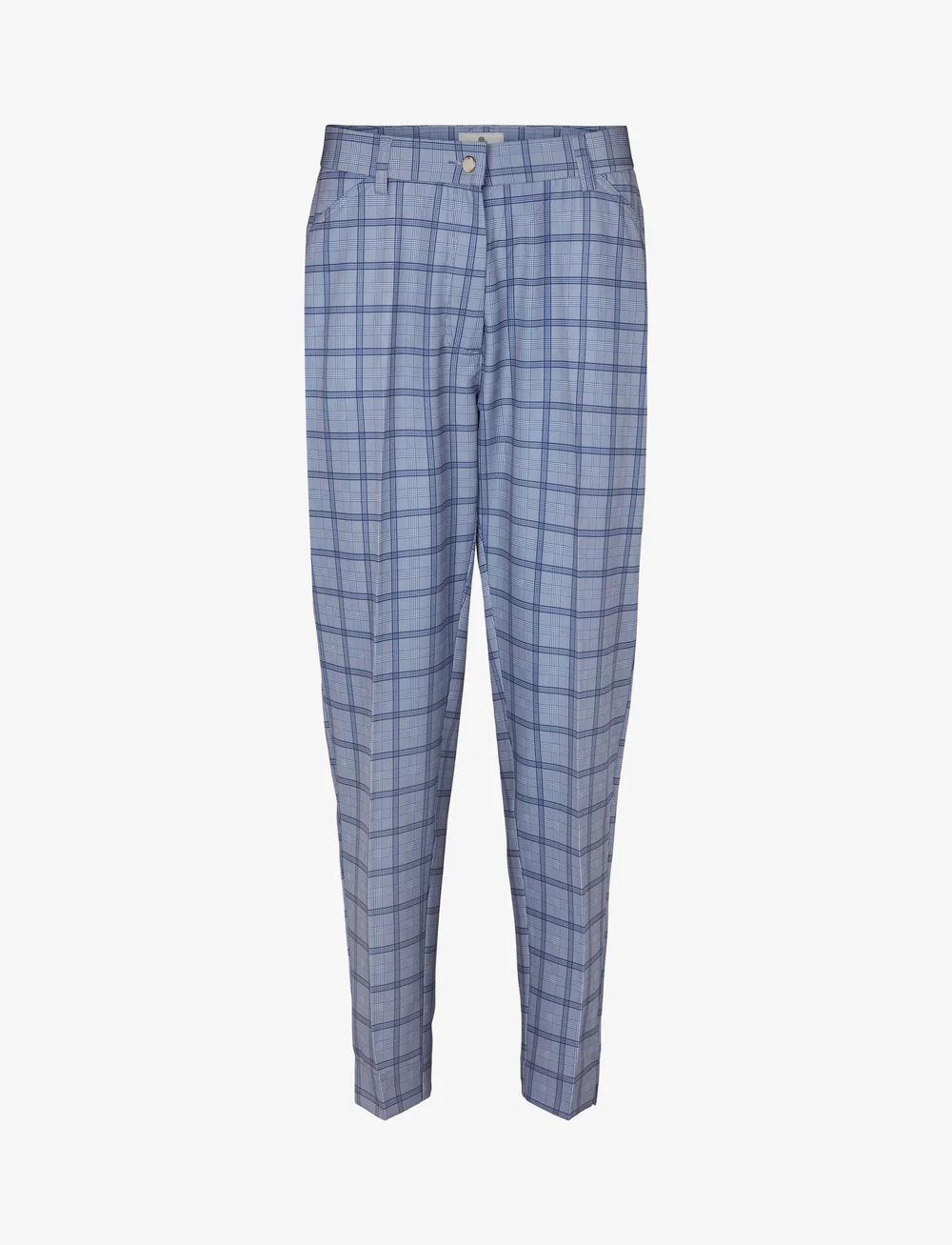 Lexton Links - Shirley Golf Pants - golfbyxor - grey plaid - 0
