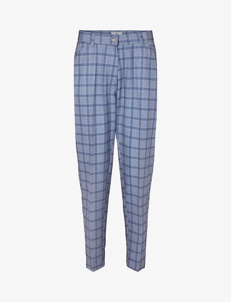 Lexton Links - Shirley Pants - spodnie do golfa - grey plaid - 0