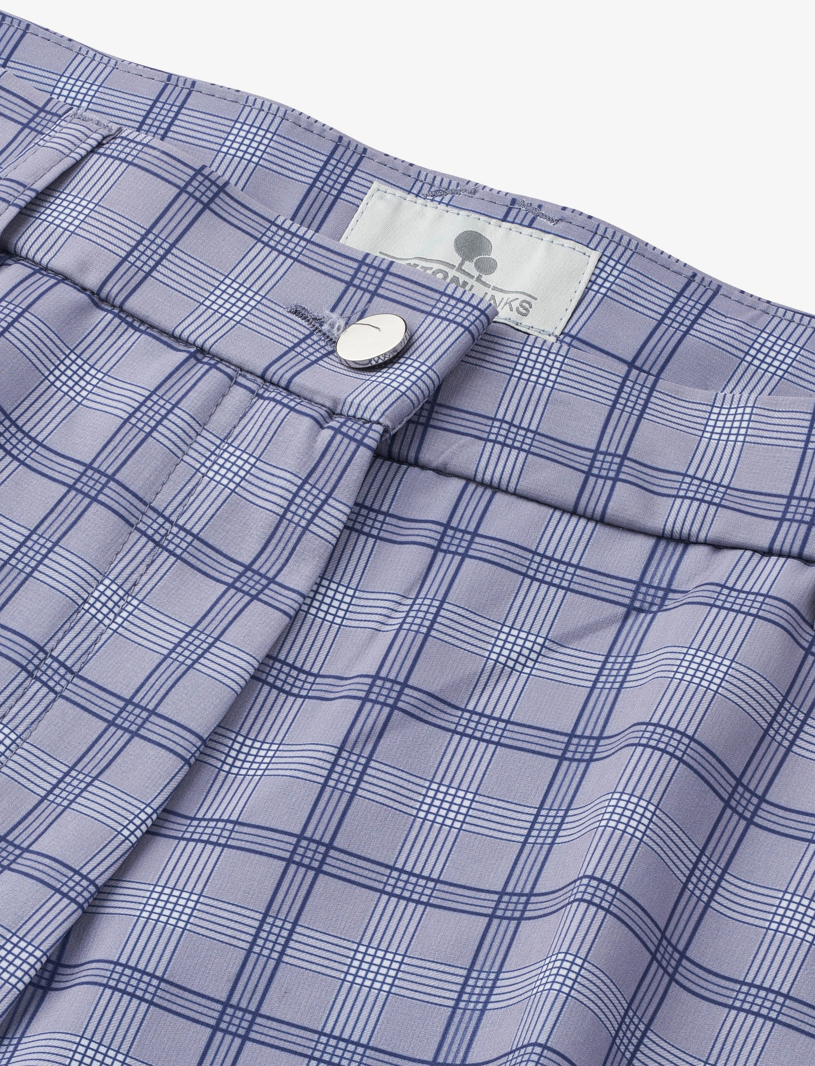 Lexton Links - Shirley Pants - sporthosen - grey plaid - 3
