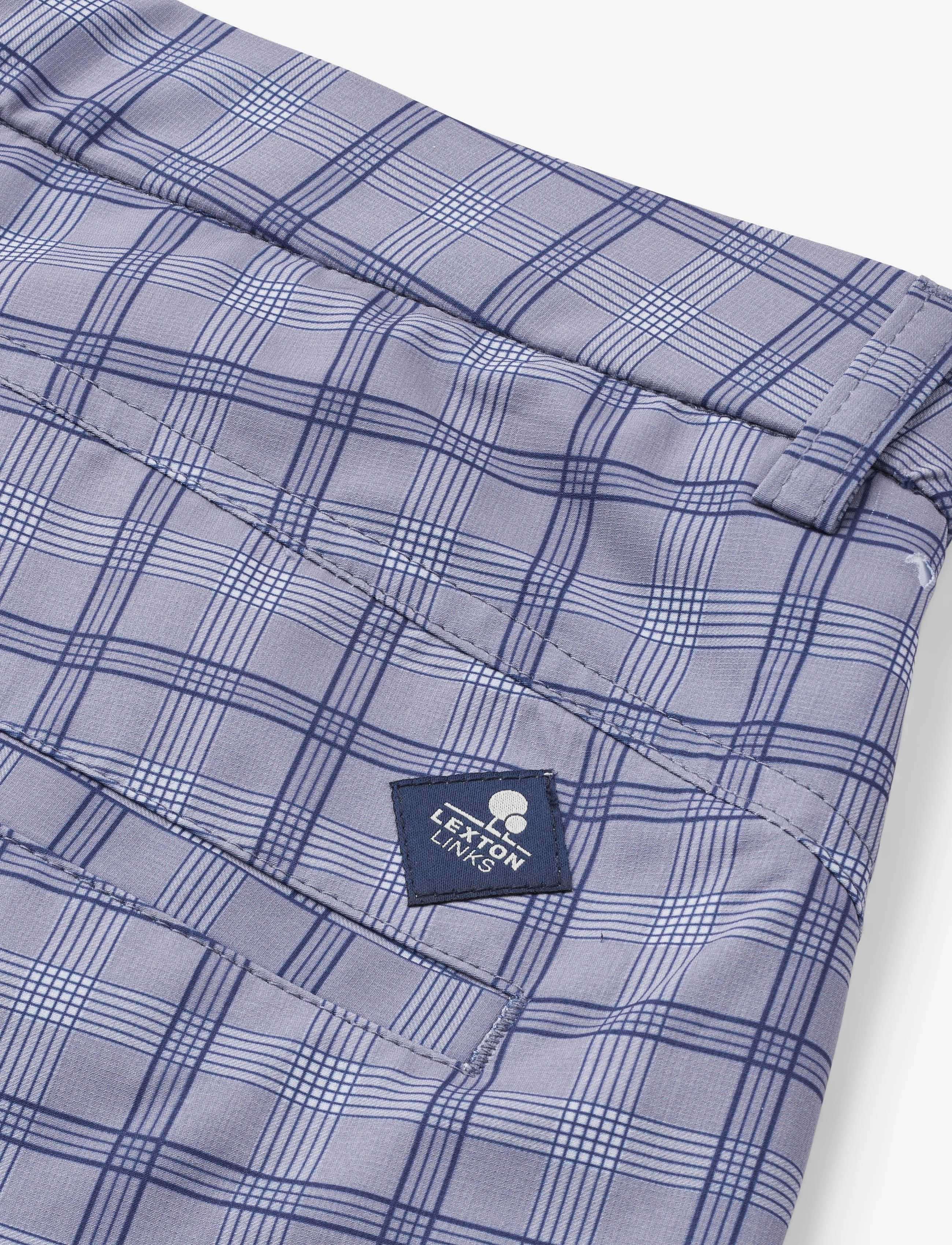 Lexton Links - Shirley Pants - sporthosen - grey plaid - 5