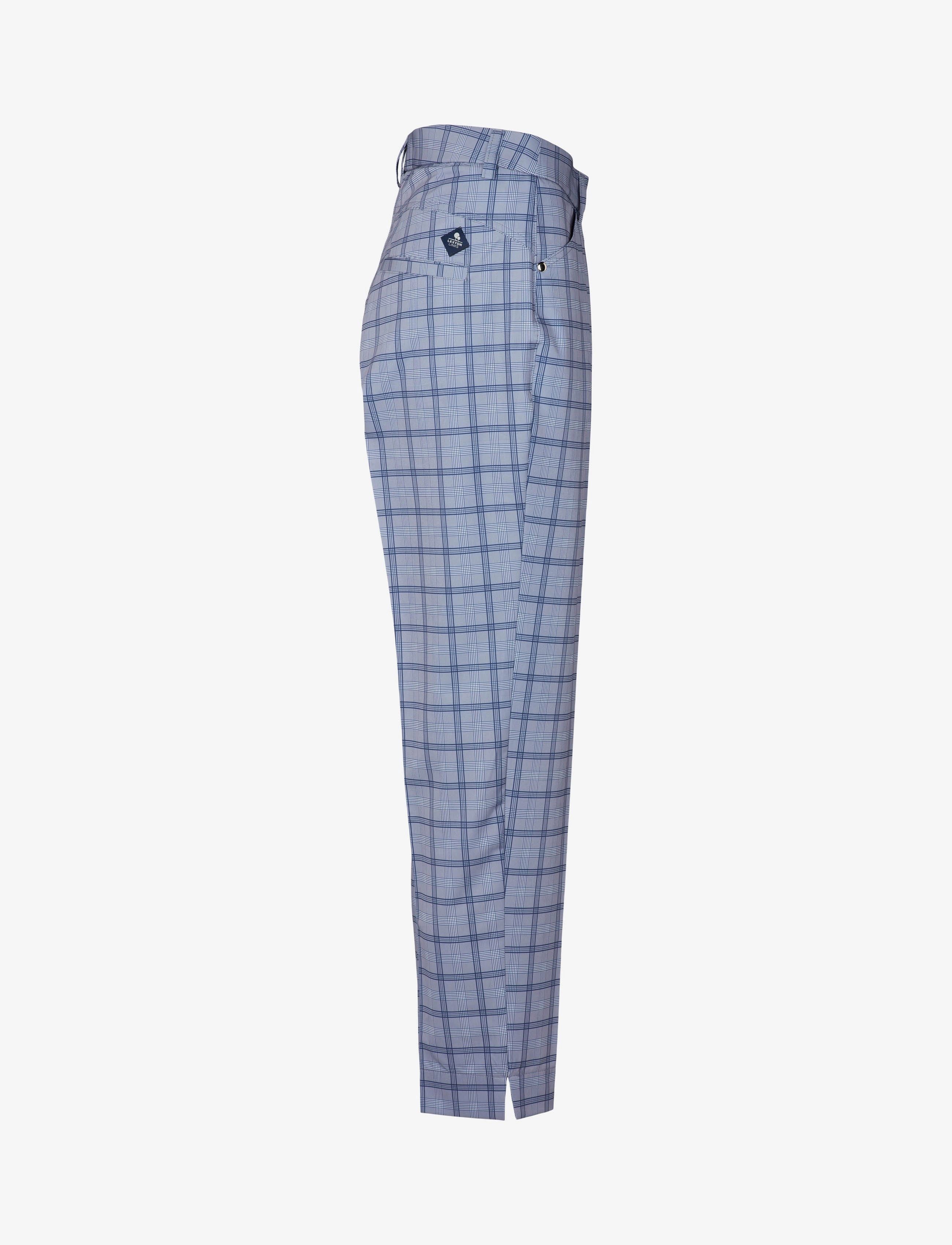 Lexton Links - Shirley Pants - sporthosen - grey plaid - 2