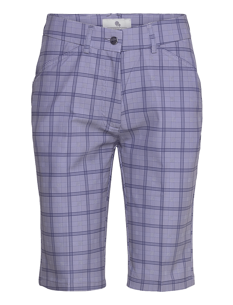 Lexton Links - Sandy Shorts - lühikesed golfiipüksid - grey plaid - 0