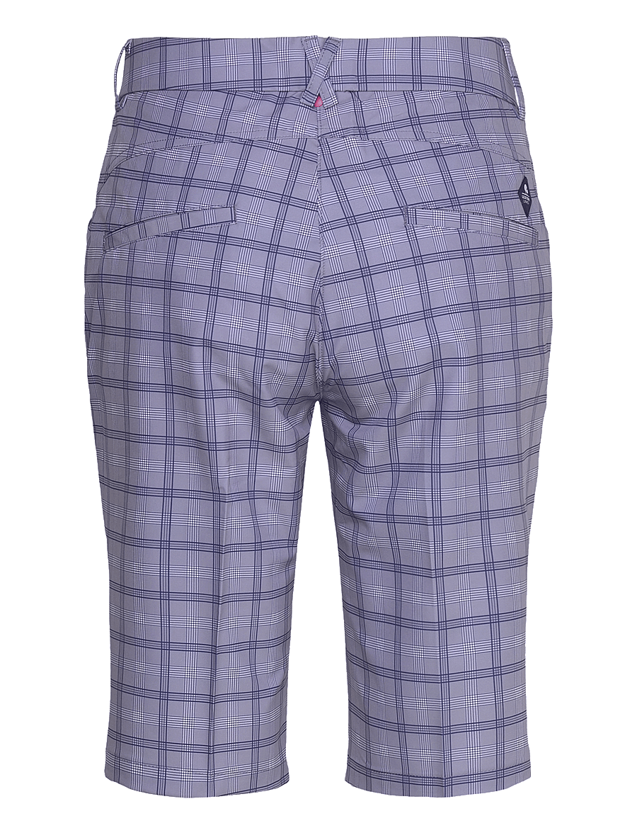Lexton Links - Sandy Shorts - lühikesed golfiipüksid - grey plaid - 1