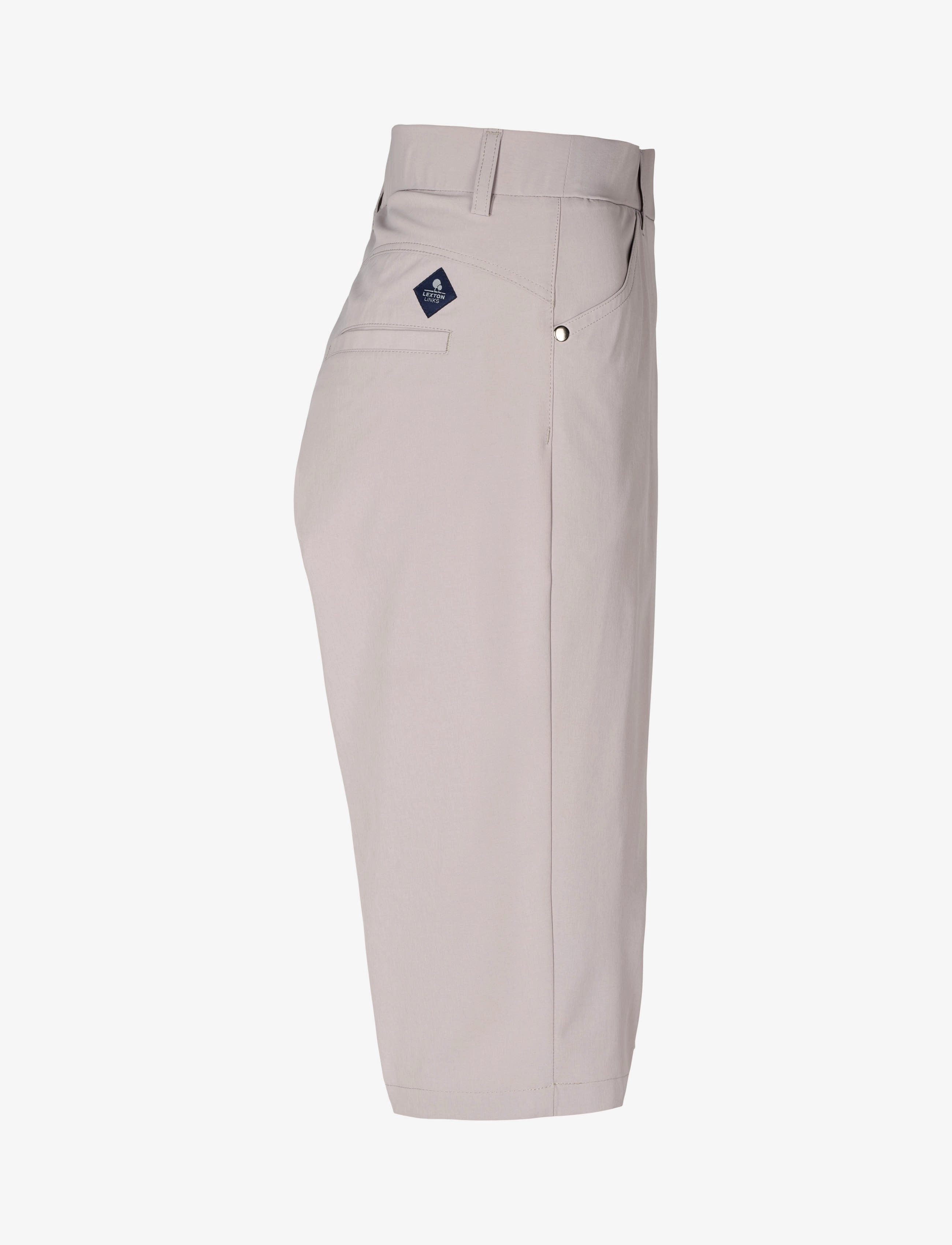 Lexton Links Sandy Shorts, Kvinder, Golf Capri Shorts, Grå, Str: 42 x 13