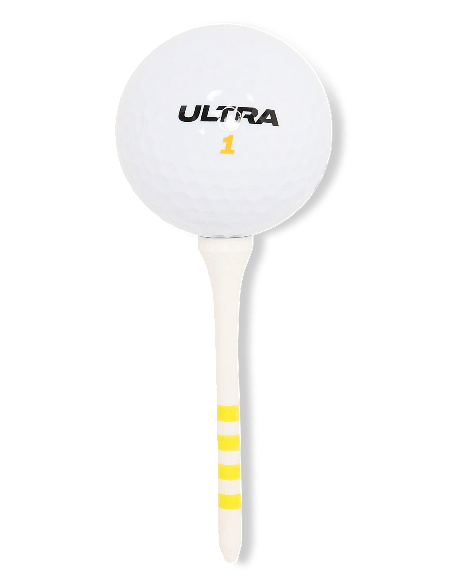 Lexton Links - Level X golf tees 100 pcs. 70mm - sonstige accessoires - white - 1