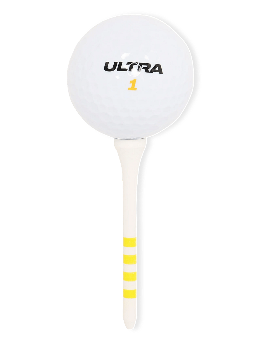 Lexton Links - Level X golf tees 100 pcs. 70mm - golftilbehør - white - 1