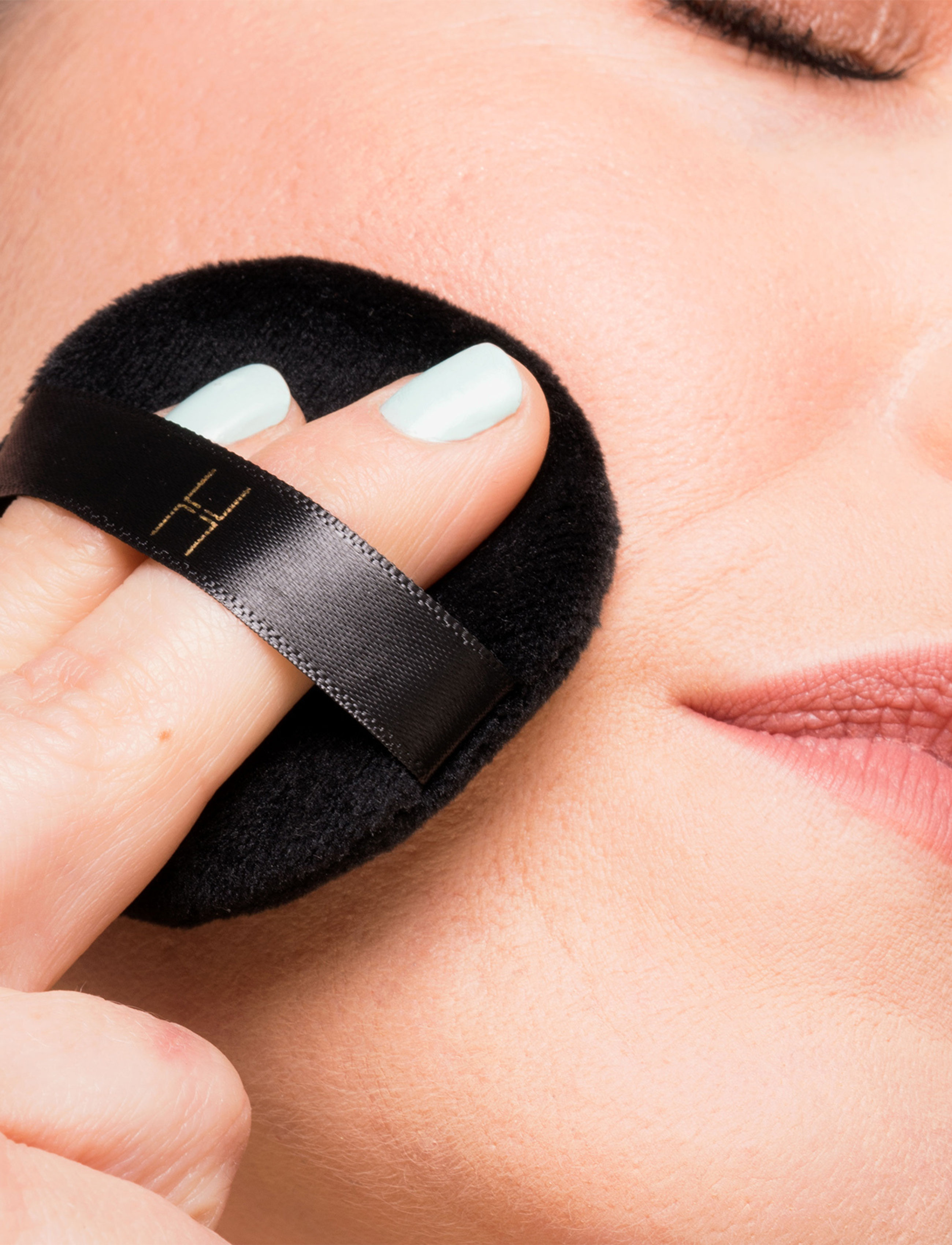 LH cosmetics Blotting Powder puder, rouge & highlighter dam – bild 6