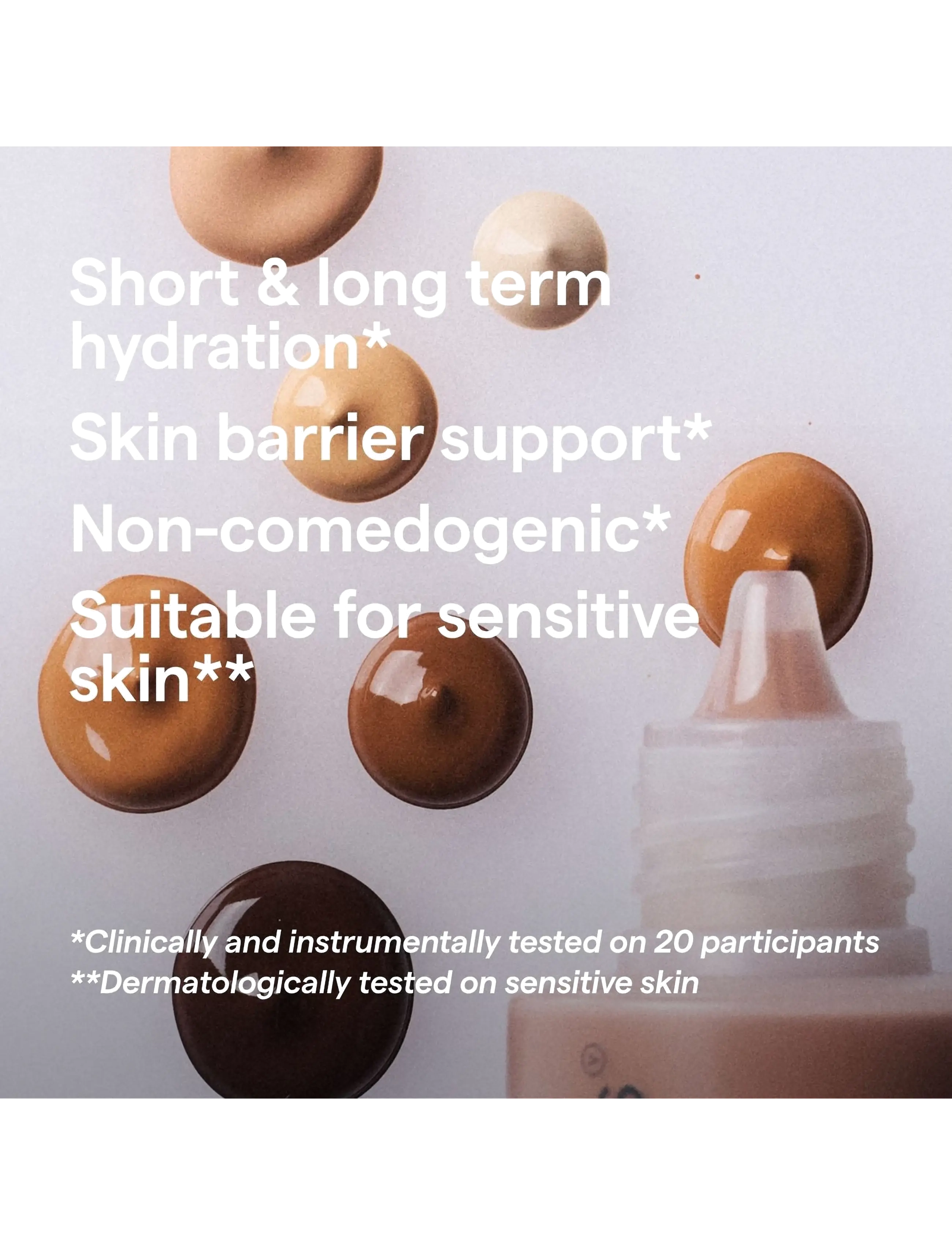 LH Cosmetics - Ctrl+ SKIN Hydrating Serum Foundation - makeup - 60 daniel (nw) neutral warm - 3