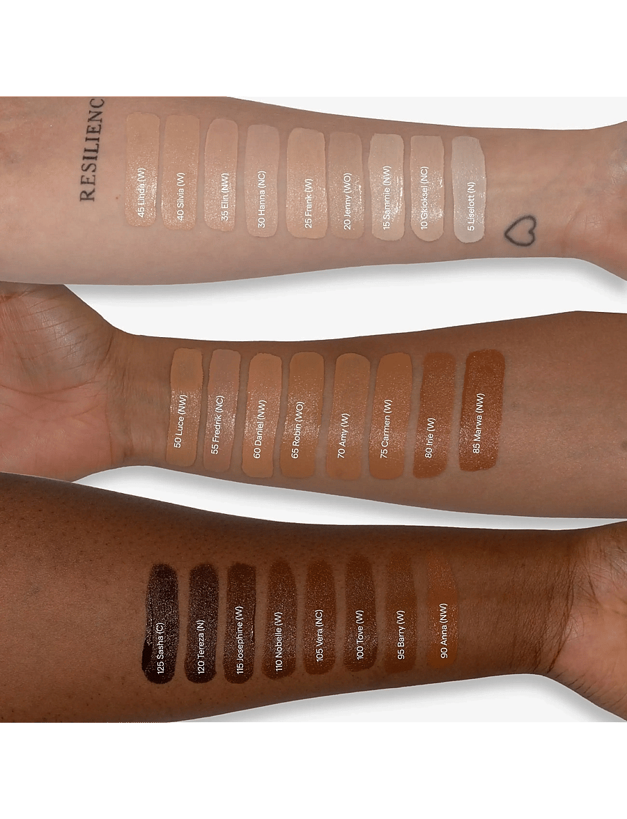 LH Cosmetics - Ctrl+ SKIN Hydrating Serum Foundation - förðunarvörur - 70 amy (w) warm - 5