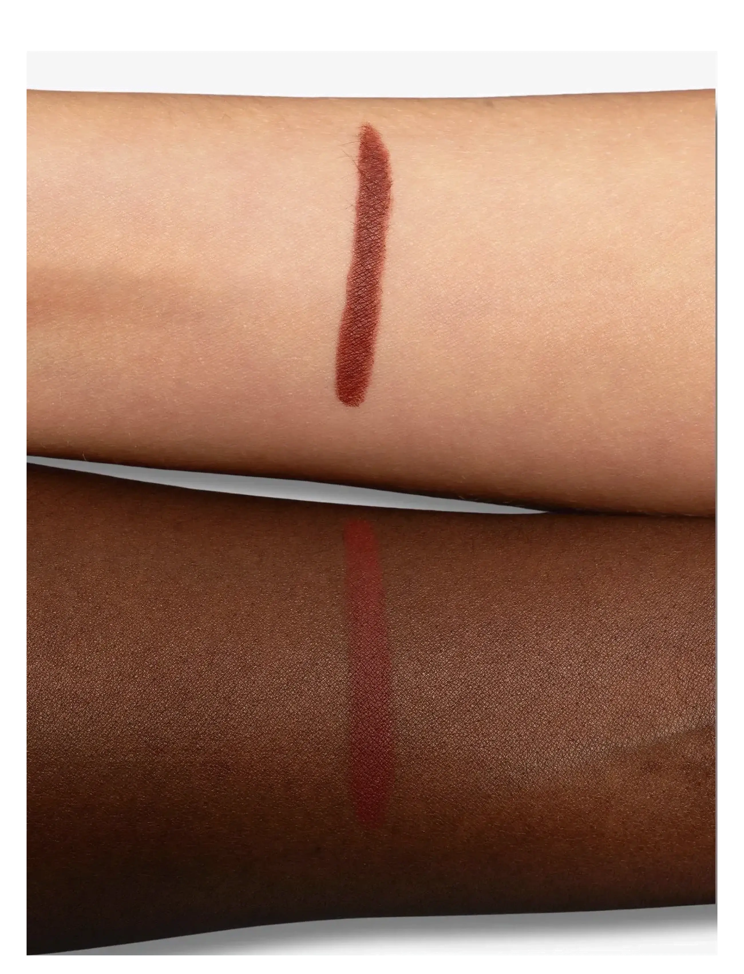 LH Cosmetics - Crayon waterproof eye & lip pencil - læbeprodukter - nut brick red/brown - 2