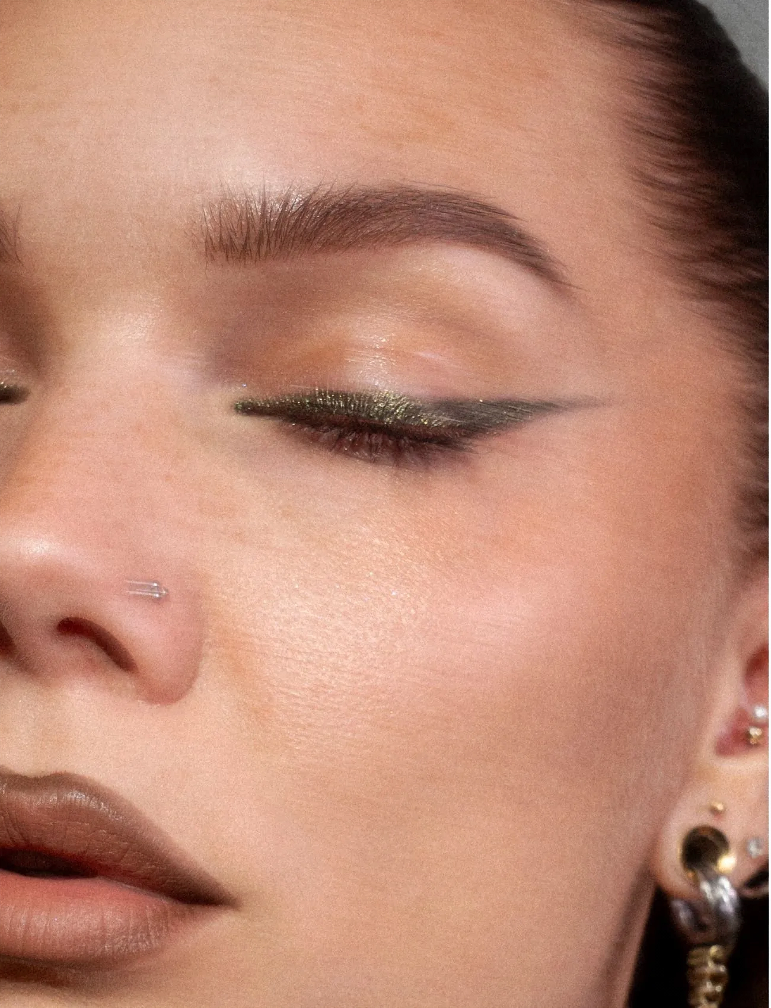 LH Cosmetics - Crayon waterproof eye & lip pencil - smink - gemma army green shimmer - 3