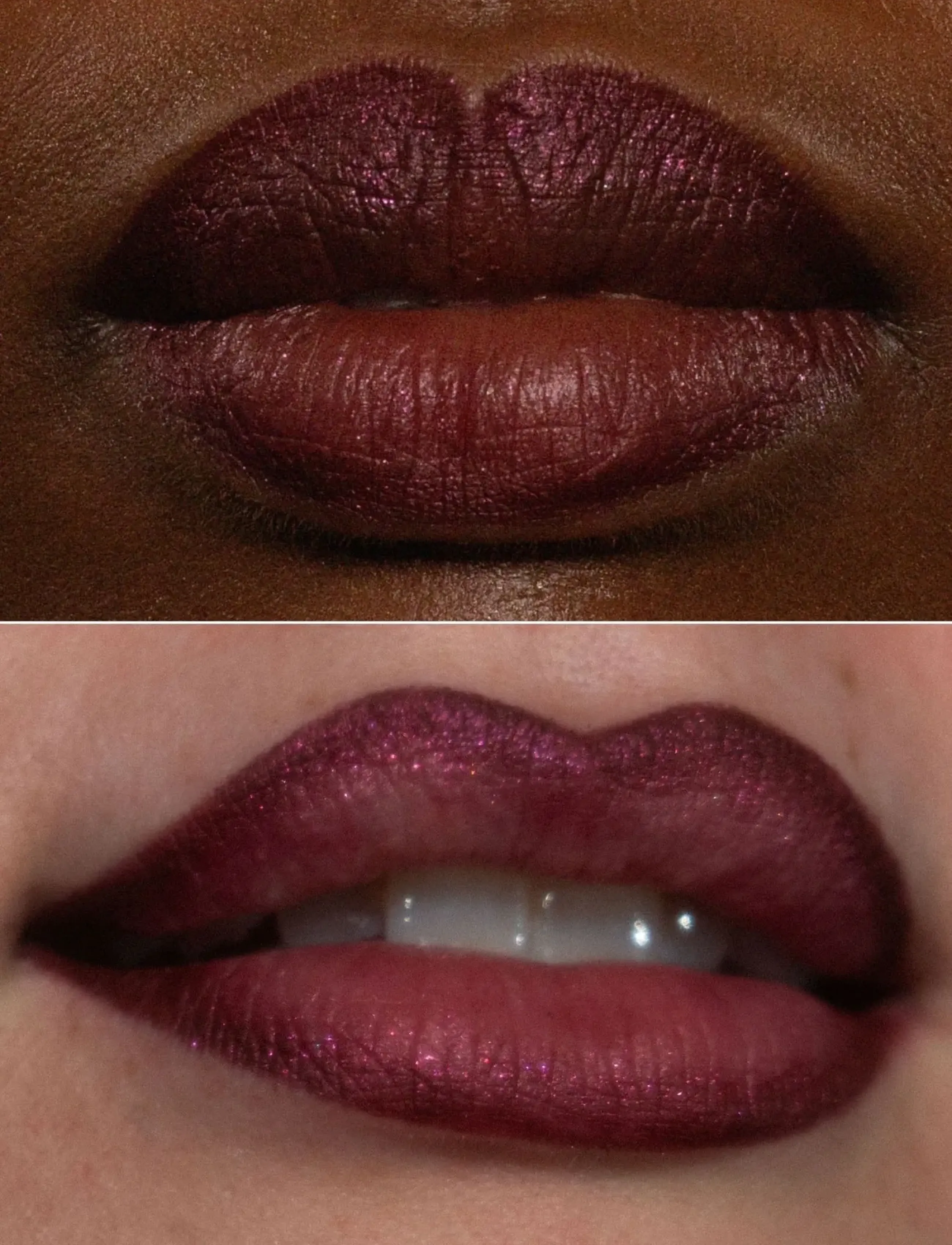 LH Cosmetics - Crayon waterproof eye & lip pencil - smink - nymph burgundy with red shimmer - 2