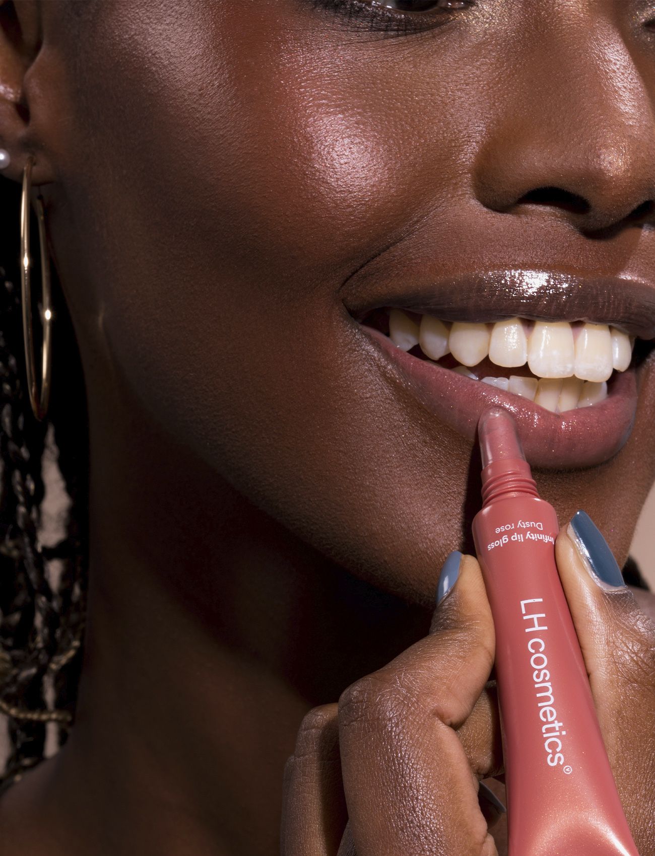 LH Cosmetics - Infinity lip gloss - dusty rose - 2
