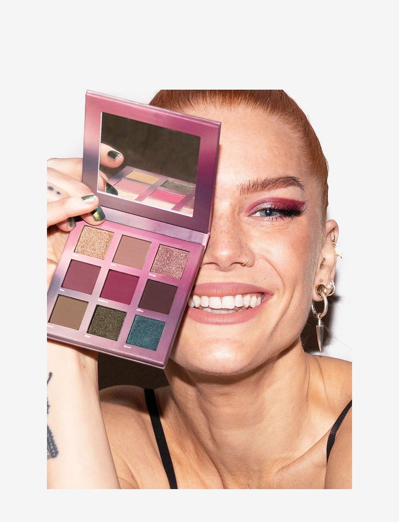 LH Cosmetics - Reload palette - reset, moss, energy, offline, spruce, calm, flow, rasberry, silence - 2