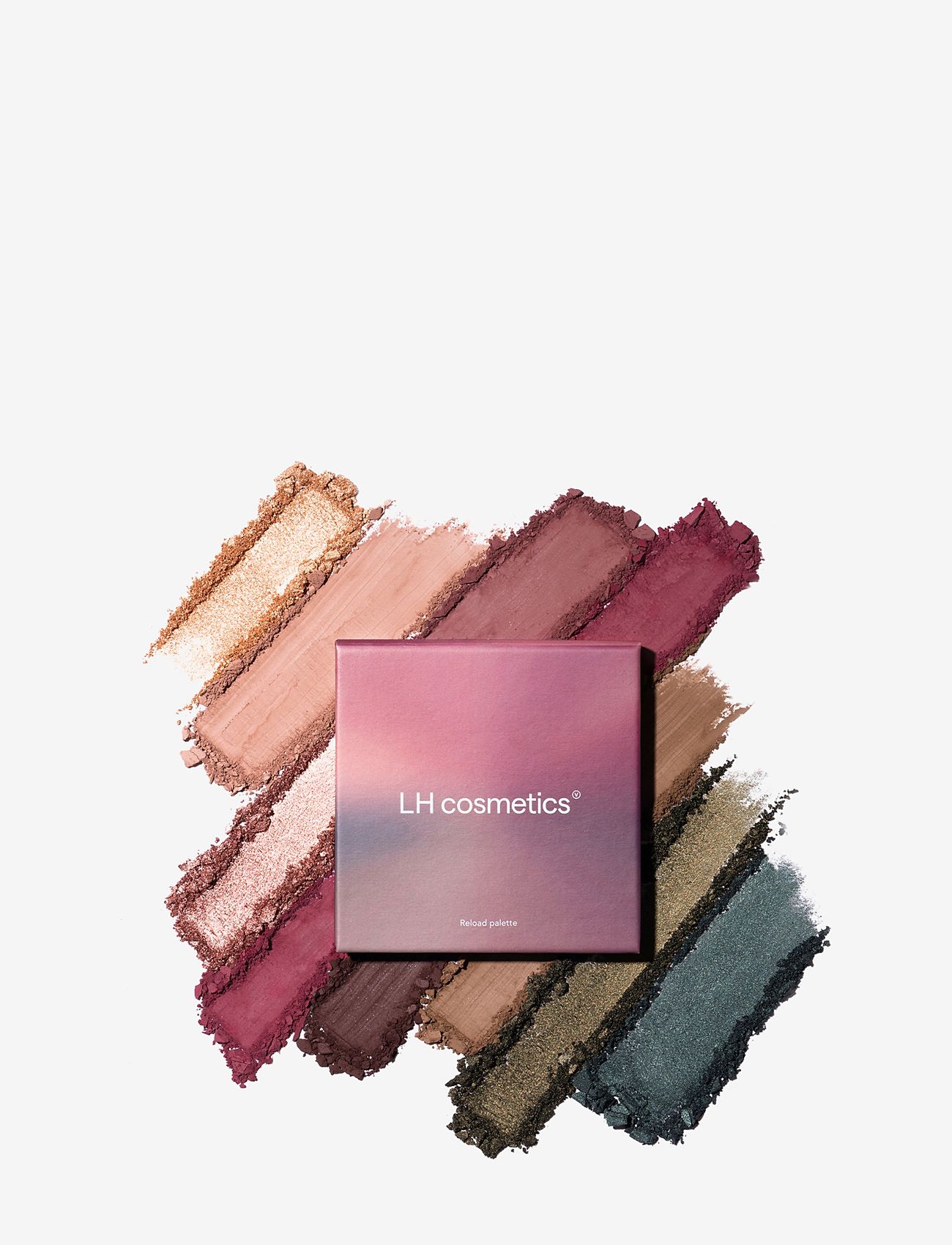 LH Cosmetics - Reload palette - reset, moss, energy, offline, spruce, calm, flow, rasberry, silence - 5