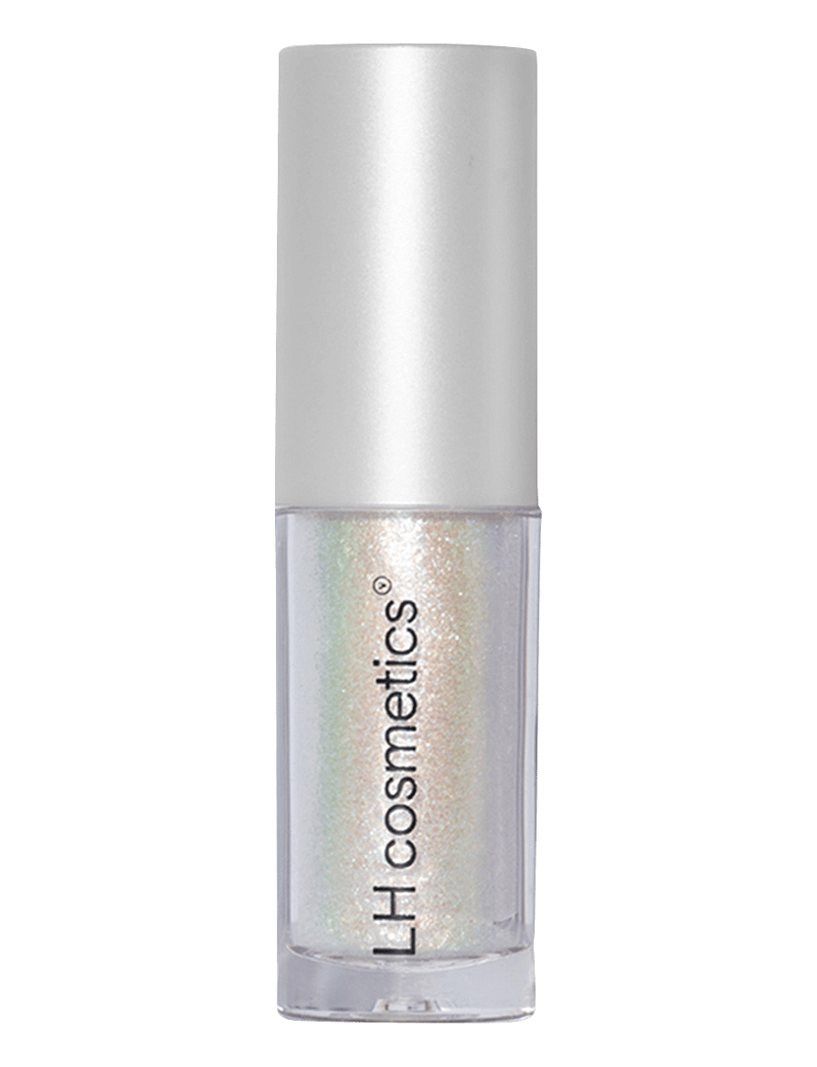 LH Cosmetics - Sparkl liquid eyeshadow & topper - redo för date night - blink translucent base with blue glitter - 0
