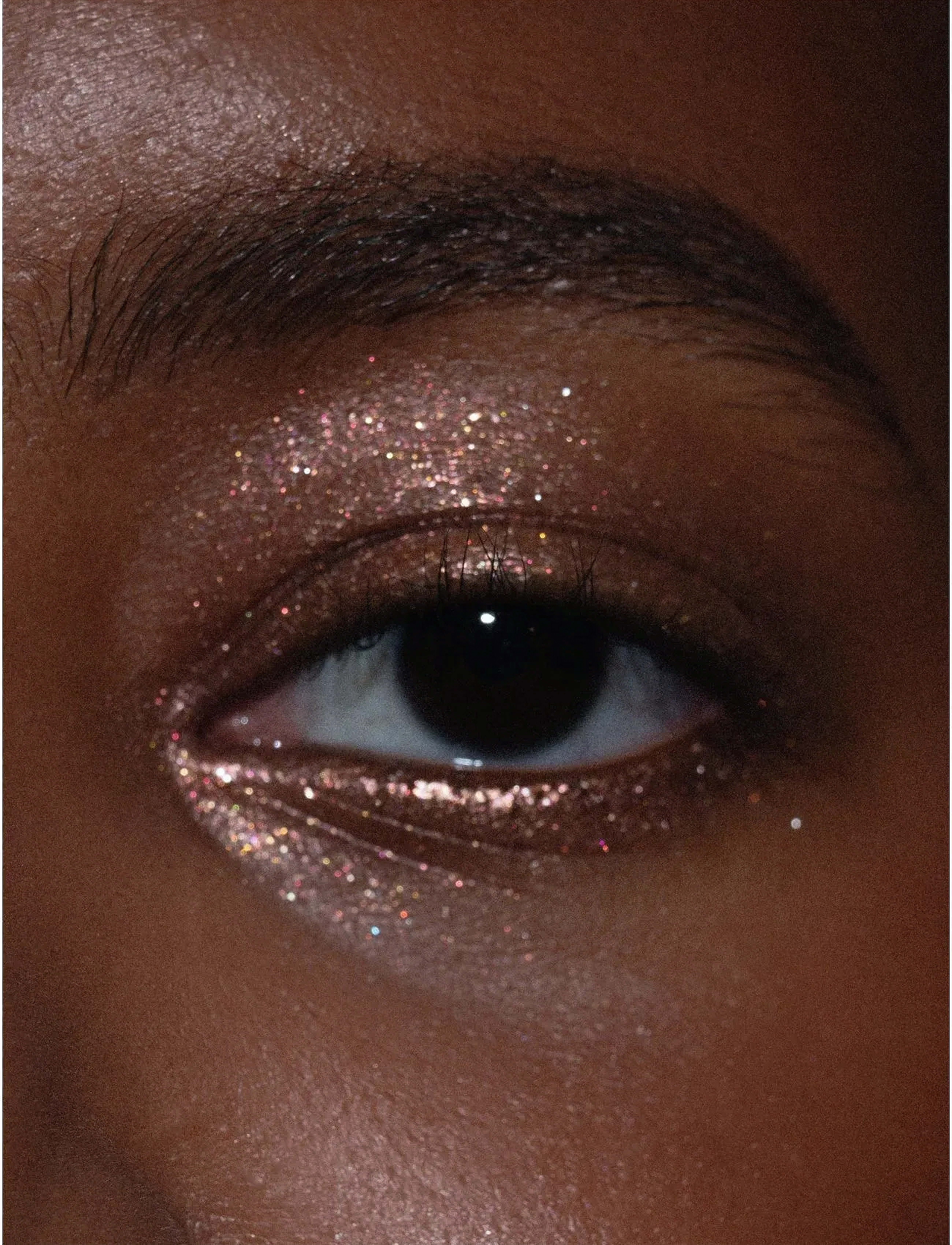LH Cosmetics - Sparkl liquid eyeshadow & topper - Øjenmakeup - wink rose-colored iridescent base with pink, gold & silver glitter - 0
